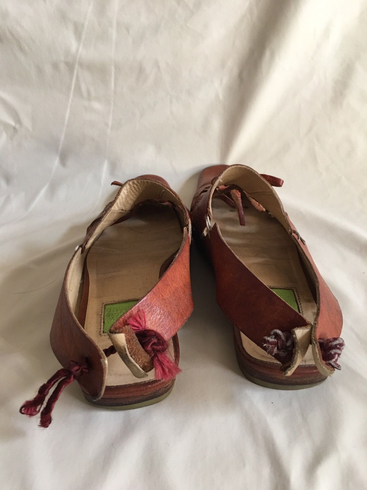 Marithe + Francois Girbaud Marithe Francois Girbaud Vintage Brown Leather Mules Shoes Size US 8 / IT 38 - 6 Thumbnail