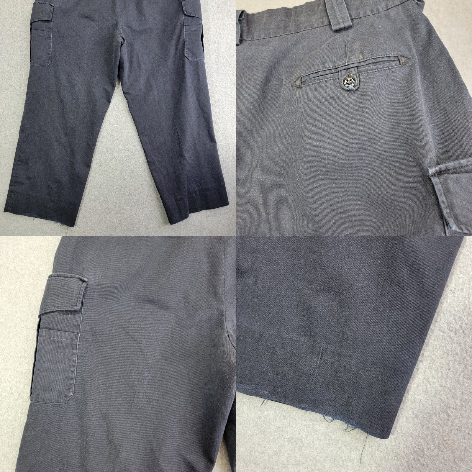 Vintage Blauer Tactical Pants Mens 38x28 Navy Blue Cargo Pockets Straight utility 8810X Size US 38 / EU 54 - 8 Thumbnail