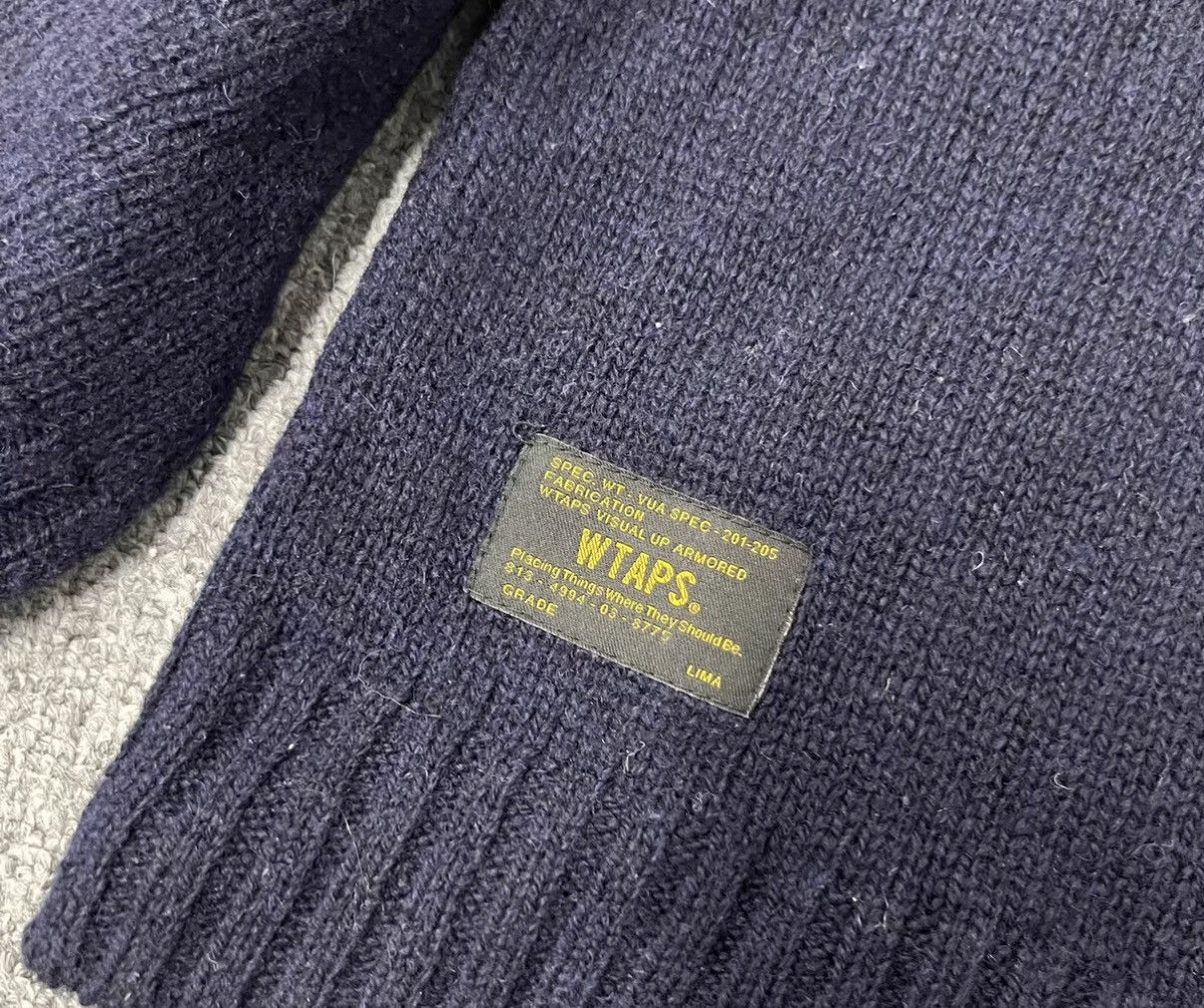 Wtaps WTAPS Knitted Pullover Sweater J16 Size US M / EU 48-50 / 2 - 5 Thumbnail