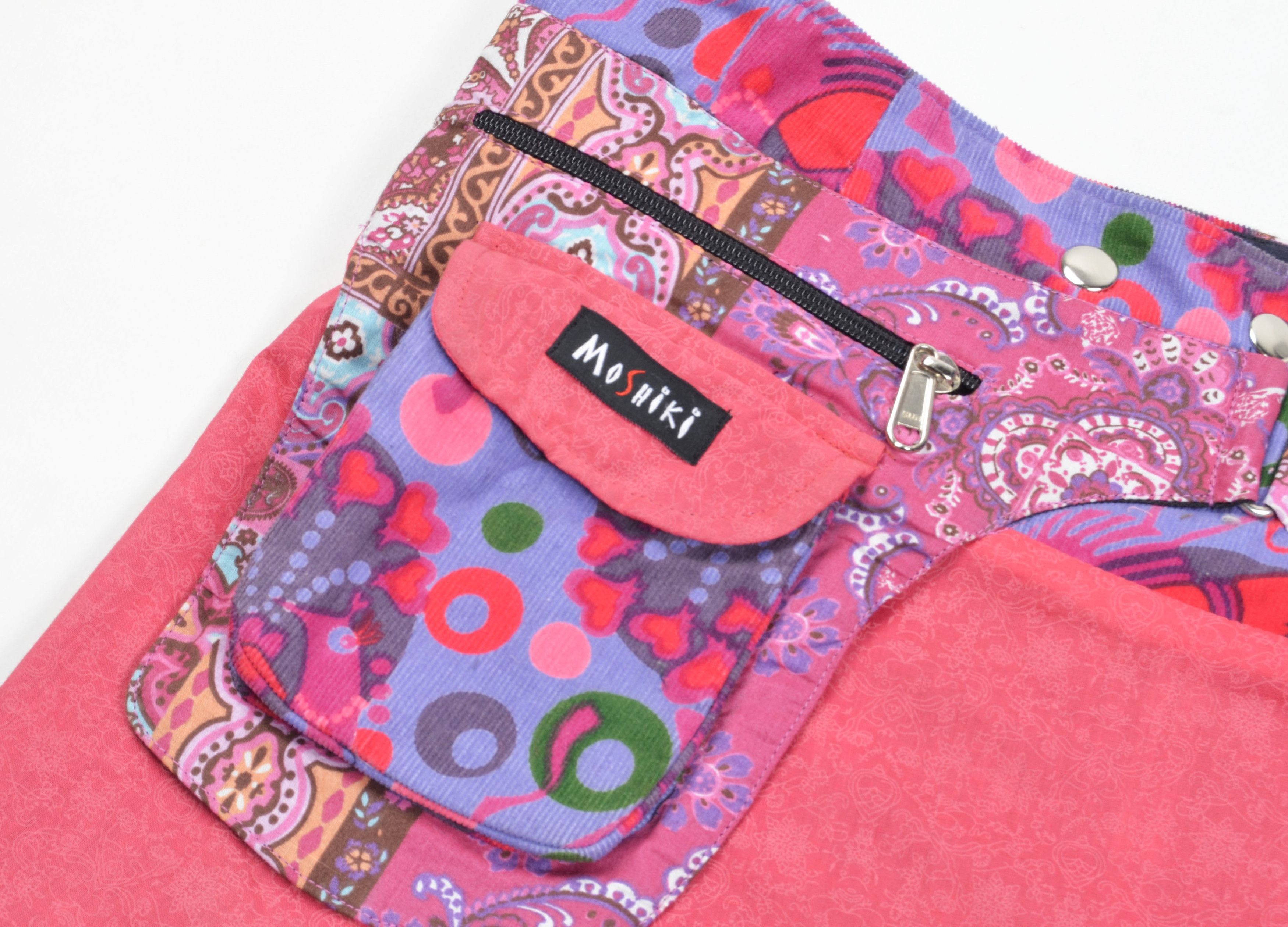 Vintage Moshiki & Nijens Y2K Reversible Wrap Mini Skirt Size 28" / US 6 / IT 42 - 3 Thumbnail