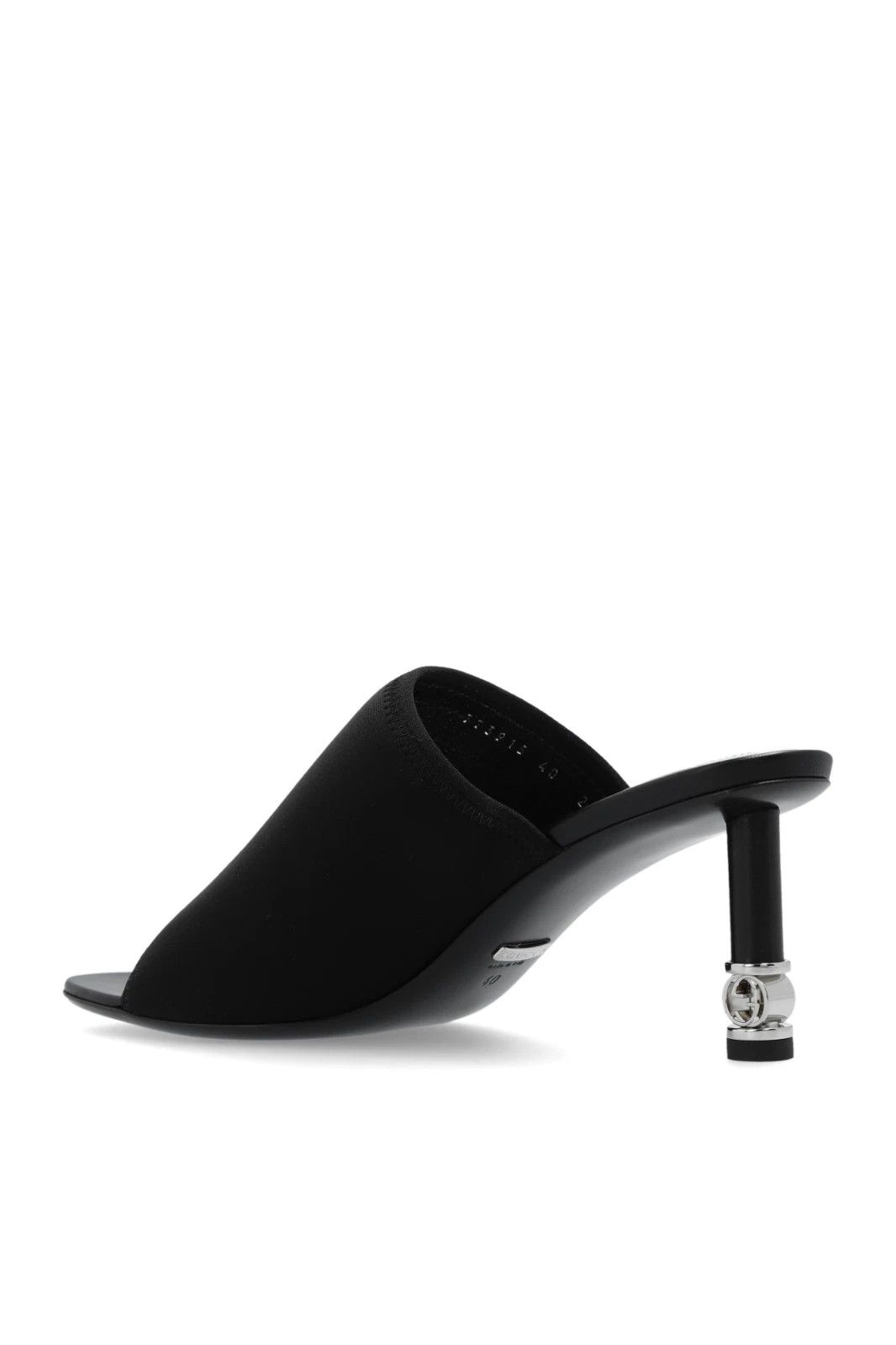 Gucci GUCCI Black Fabric 80mm Mules New & Authentic Size US 7.5 / IT 37.5 - 2 Thumbnail