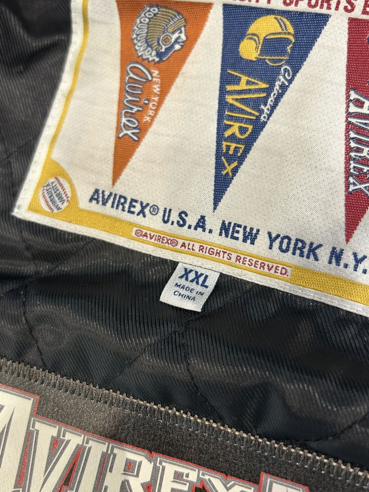 Avirex Avirex Leather Basketball Varsity Jacket Size US XXL / EU 58 / 5 - 9 Thumbnail