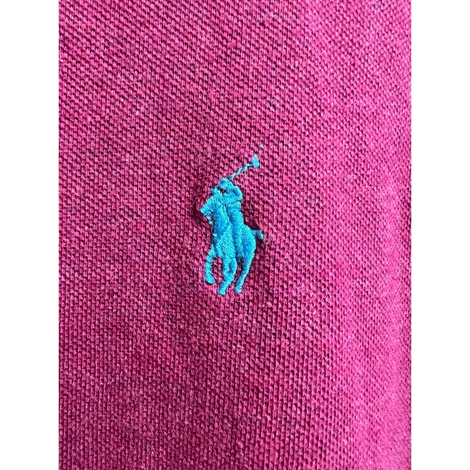 Polo Ralph Lauren Polo Ralph Lauren Men's Purplish Custom Fit Polo XL Size US XL / EU 56 / 4 - 3 Thumbnail