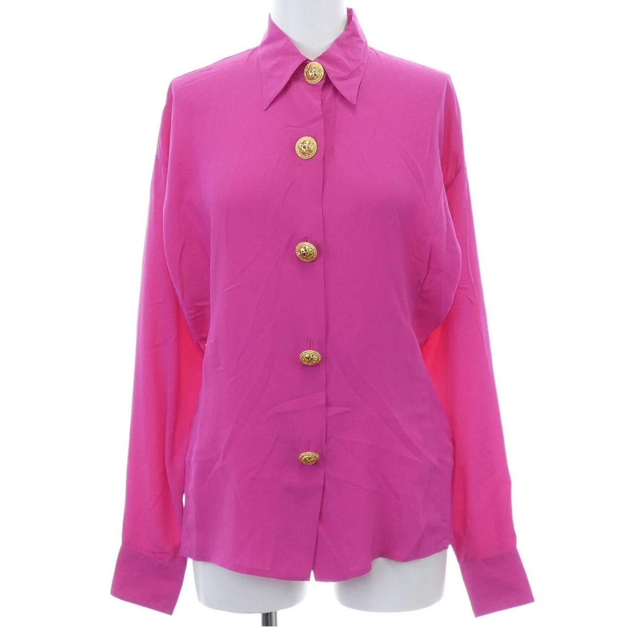 Versace Gianni Versace Silk Shirt Textile Tops DUTY FREE for USA