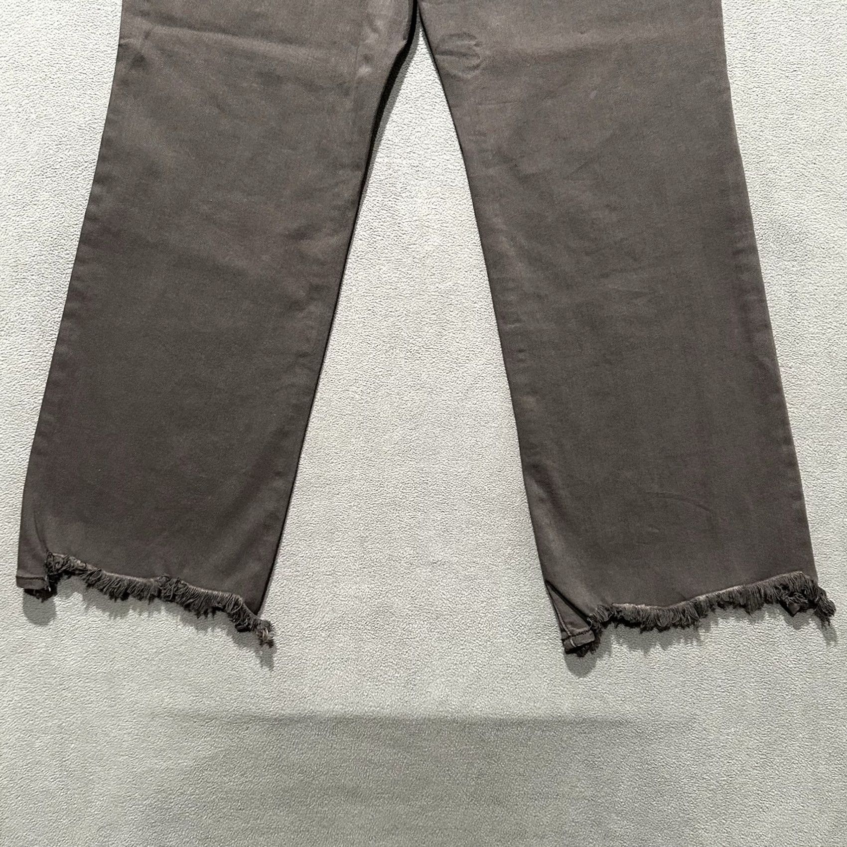 Vintage NWT Judy Blue Jeans Women 16W Dark Brown Straight Fit Raw Hem JB82531C-PL Size 38" / US 16 / IT 52 - 6 Thumbnail