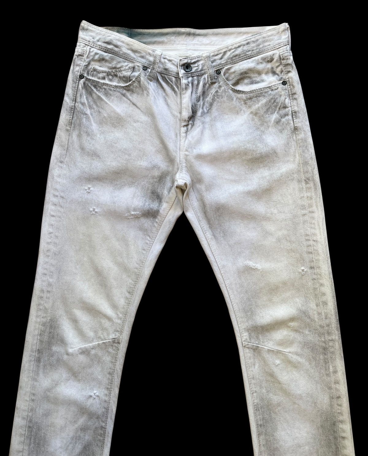 GOSTAR DE FUGA Fuga Dirty Marble Distressed Denim Size US 30 / EU 46 - 2 Thumbnail