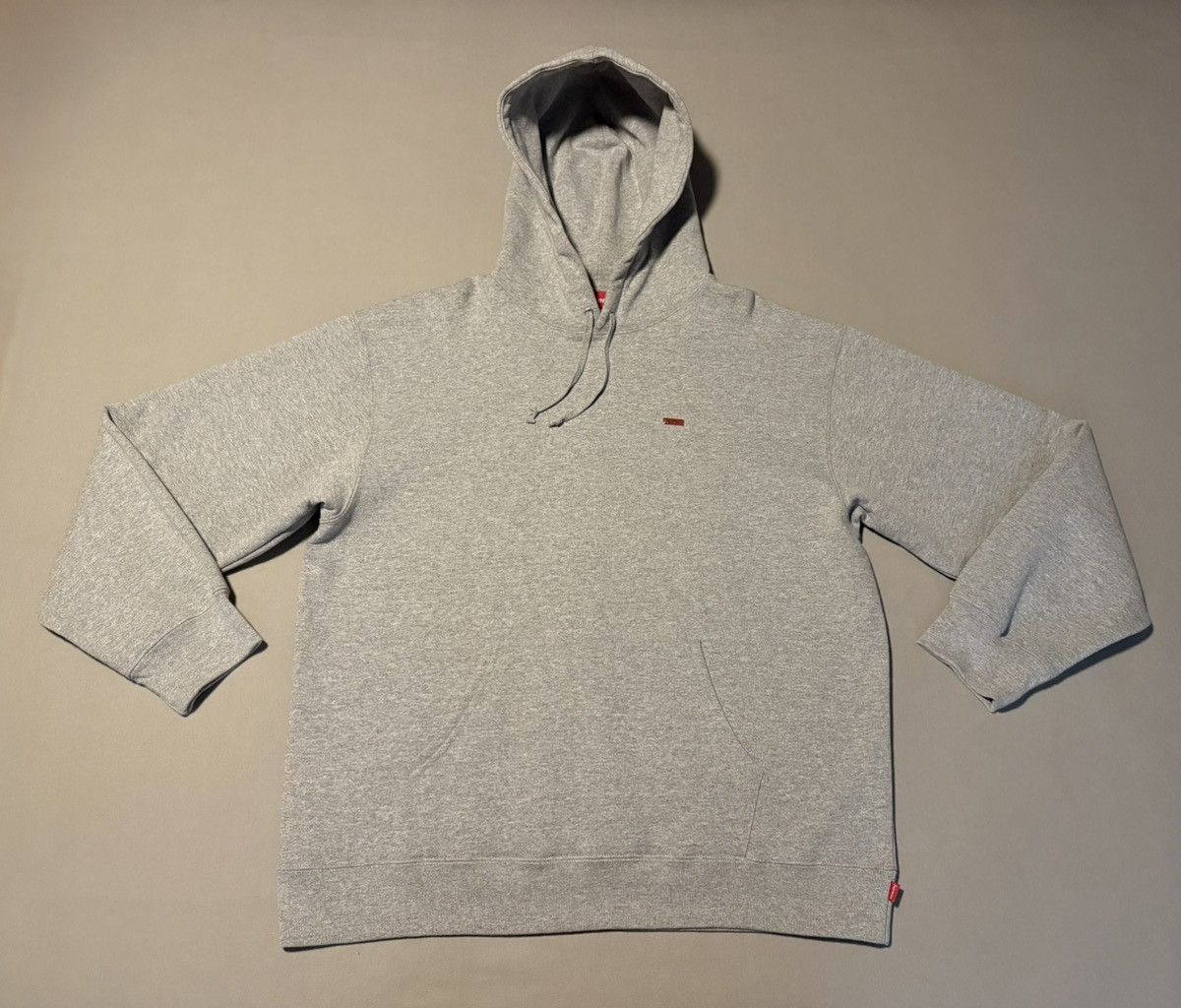 Supreme Supreme Enamel Small Box Logo Hoodie Heather Grey SS22 VNDS Size US XL / EU 56 / 4 - 1 Thumbnail