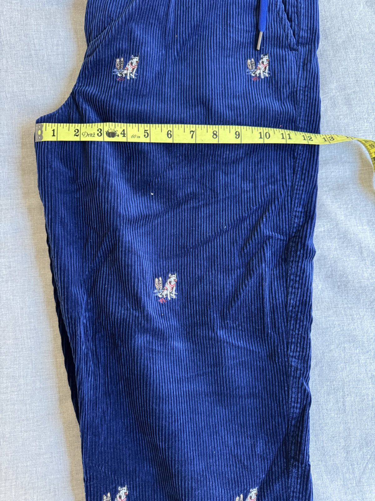 Polo Ralph Lauren Polo Ralph Lauren Embroidered Corduroy Trousers Size US 32 / EU 48 - 9 Thumbnail
