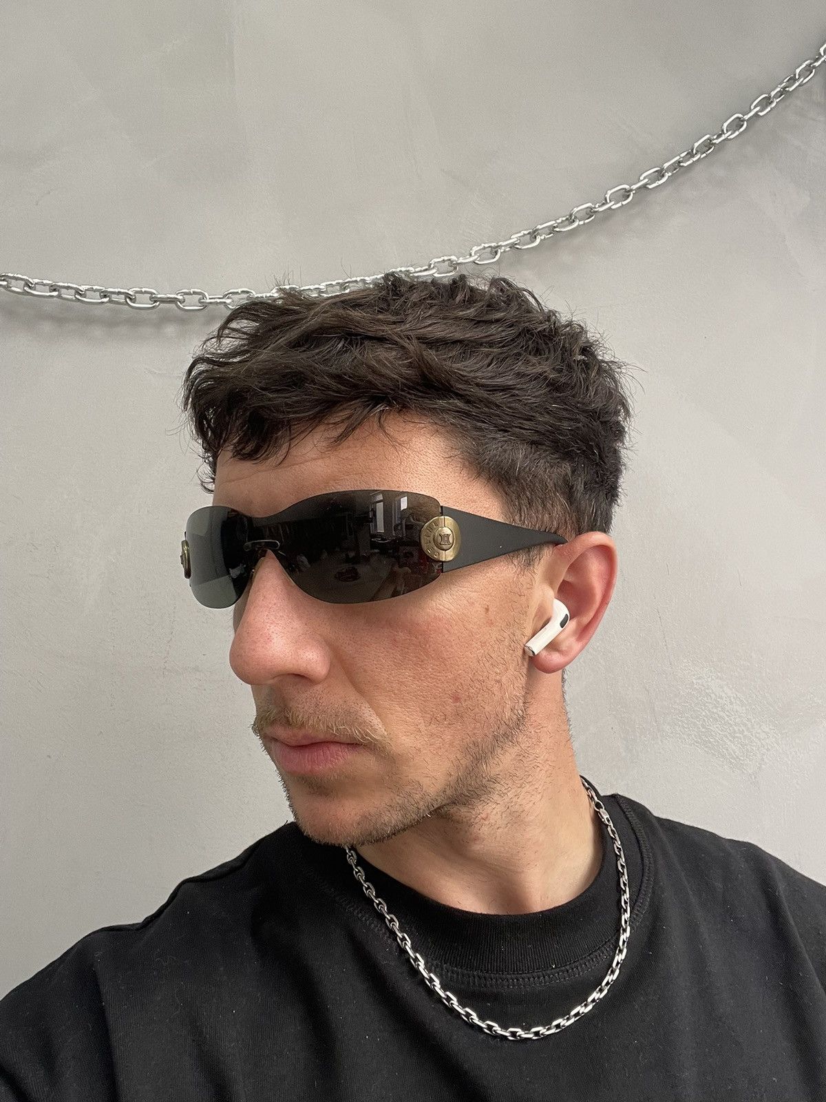 Celine × Designer VINTAGE CELINE SUNGLASSES Y2K MUSL RIMLESS 90s Size ONE SIZE - 4 Thumbnail