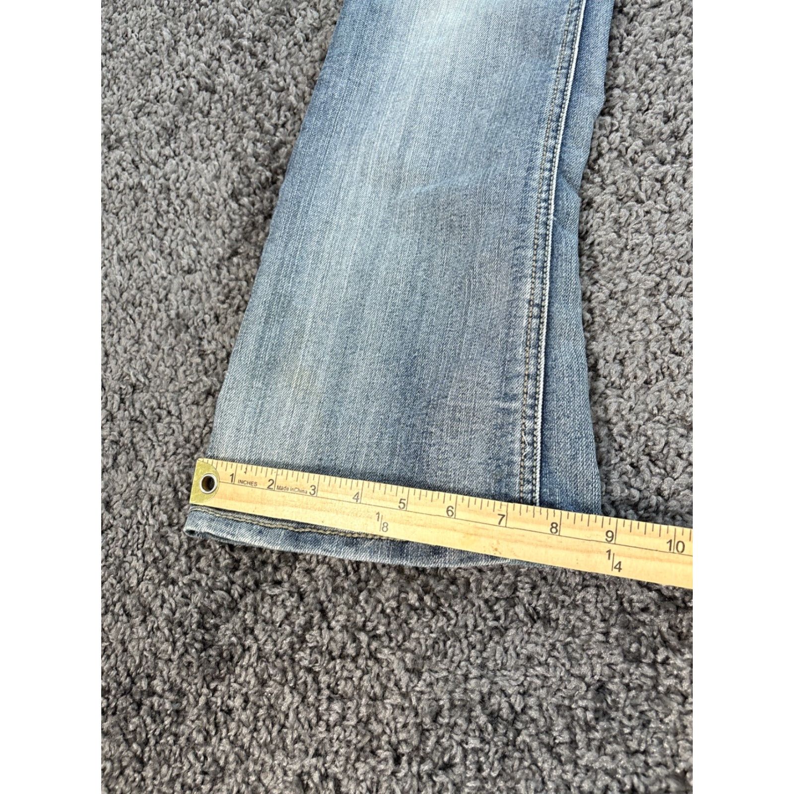 Vintage **VINTAGE Mudd Jeans Bootcut Womens Light Wash Rhinestone 34x32** User: Vintage Mudd Jeans Bootcut Womens Light Wash Rhinestone 34x32 Size 24" / US 00 / IT 34 - 3 Thumbnail