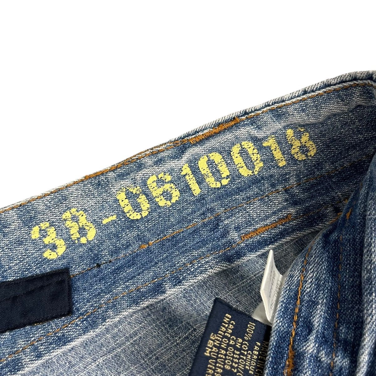 Marithe + Francois Girbaud RARE 90s Marithe Francois Girbaud Vintage Baggy Denim Jeans Size US 34 / EU 50 - 8 Thumbnail
