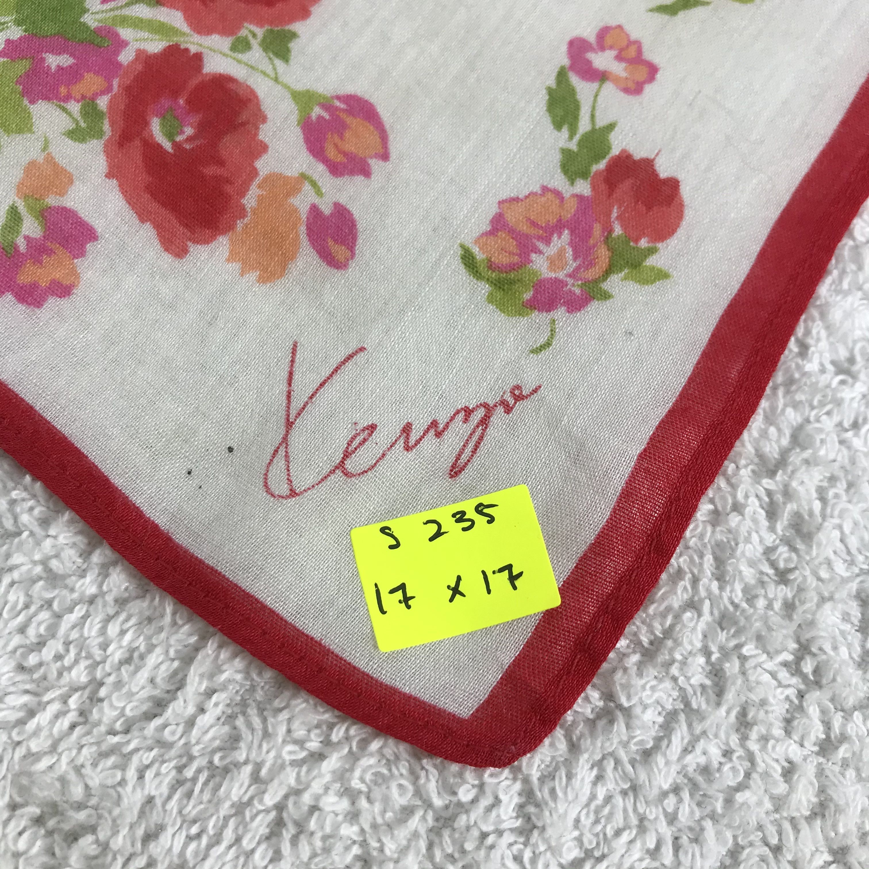 Kenzo × Vintage Kenzo Bandana / Handkerchief / Neckerchief - S235 Size ONE SIZE - 5 Thumbnail