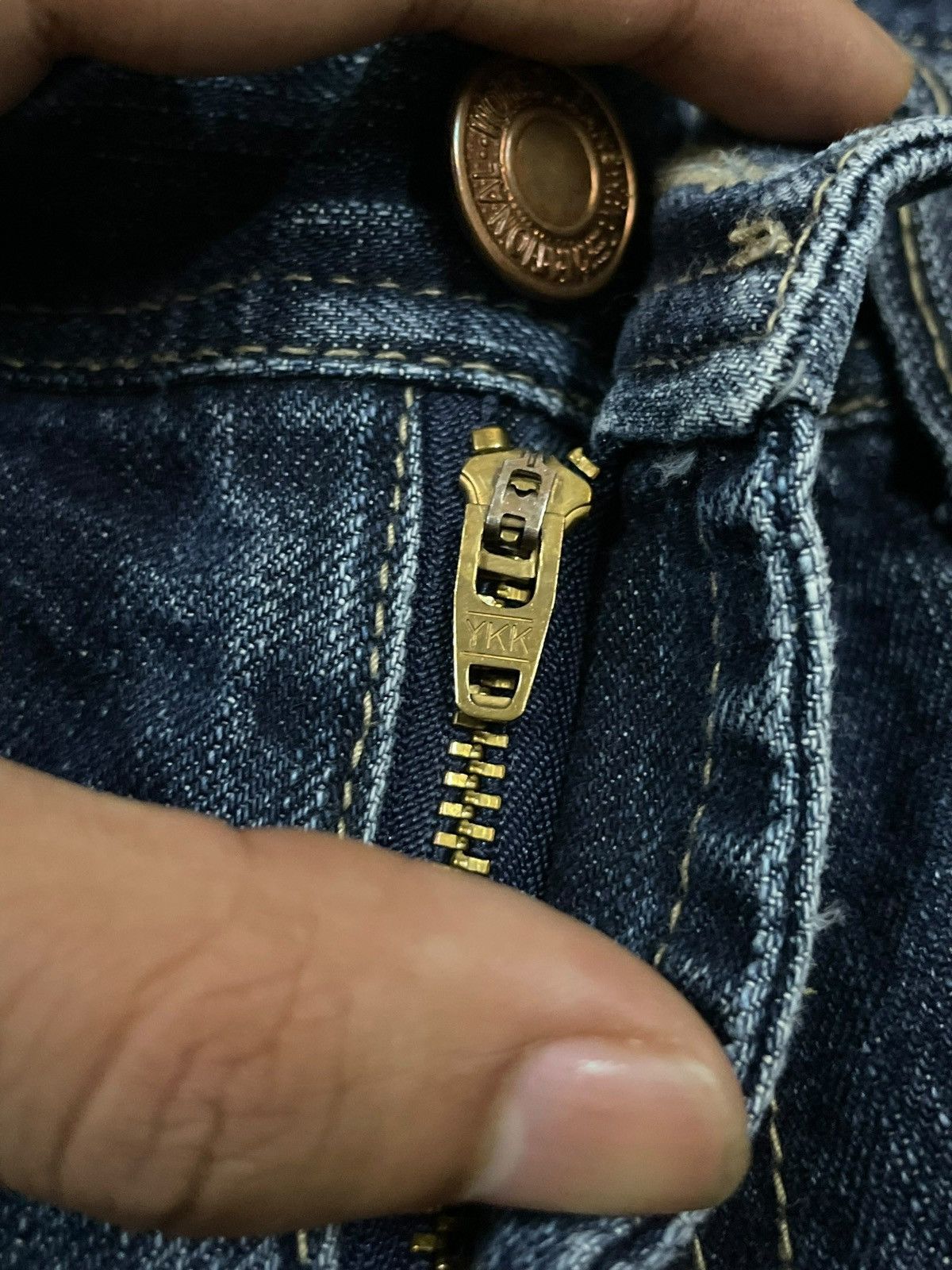 Seditionaries Vintage Y2K Punk Style Patches Denim Loose Distressed Jeans Size US 33 - 10 Thumbnail