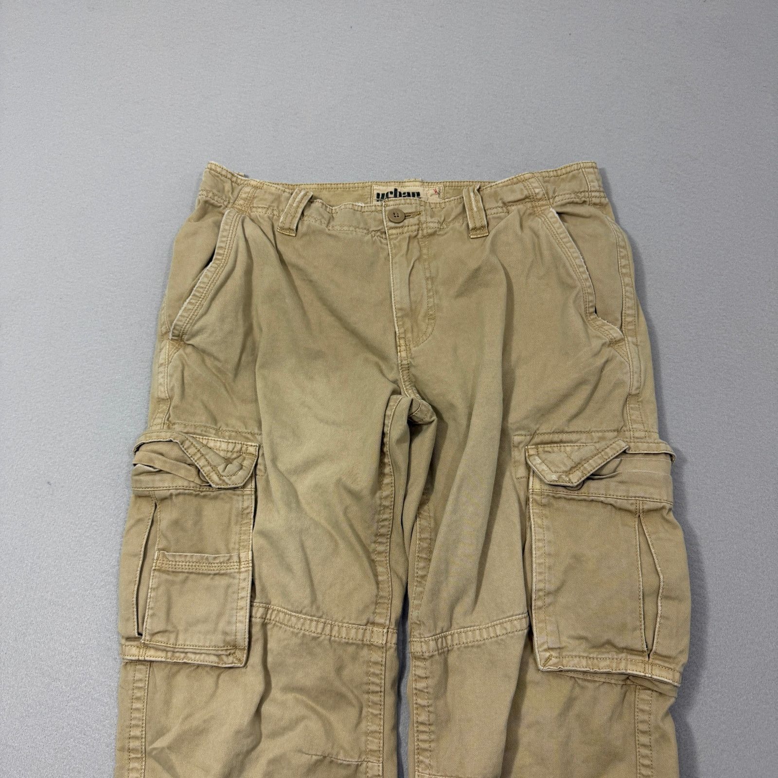 Vintage Vintage Urban Pipeline Cargo Pants Men's 34x30 Tan y2k Size US 34 / EU 50 - 3 Thumbnail