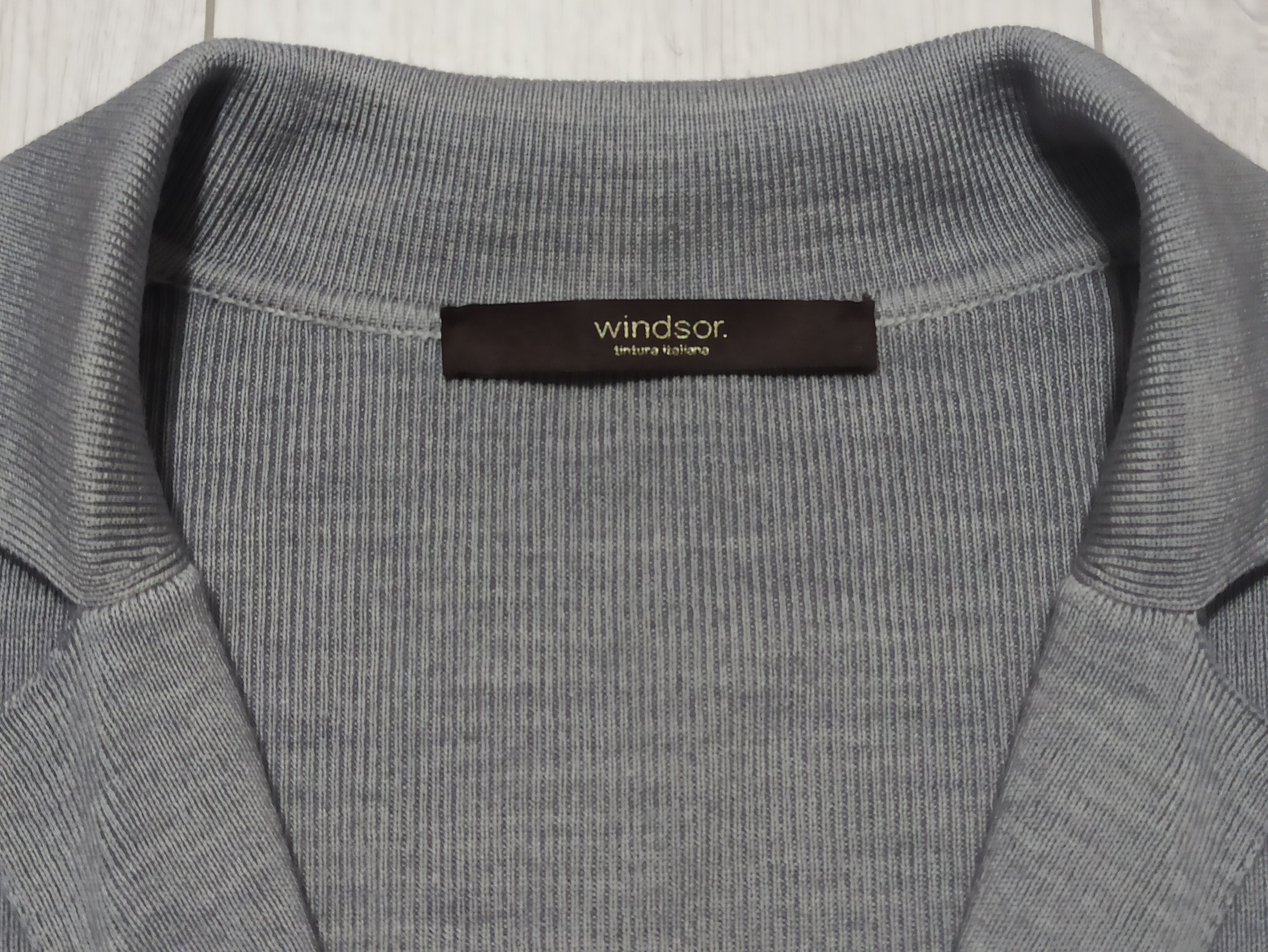 Designer Windsor wool Cardigan Size US M / EU 48-50 / 2 - 2 Thumbnail