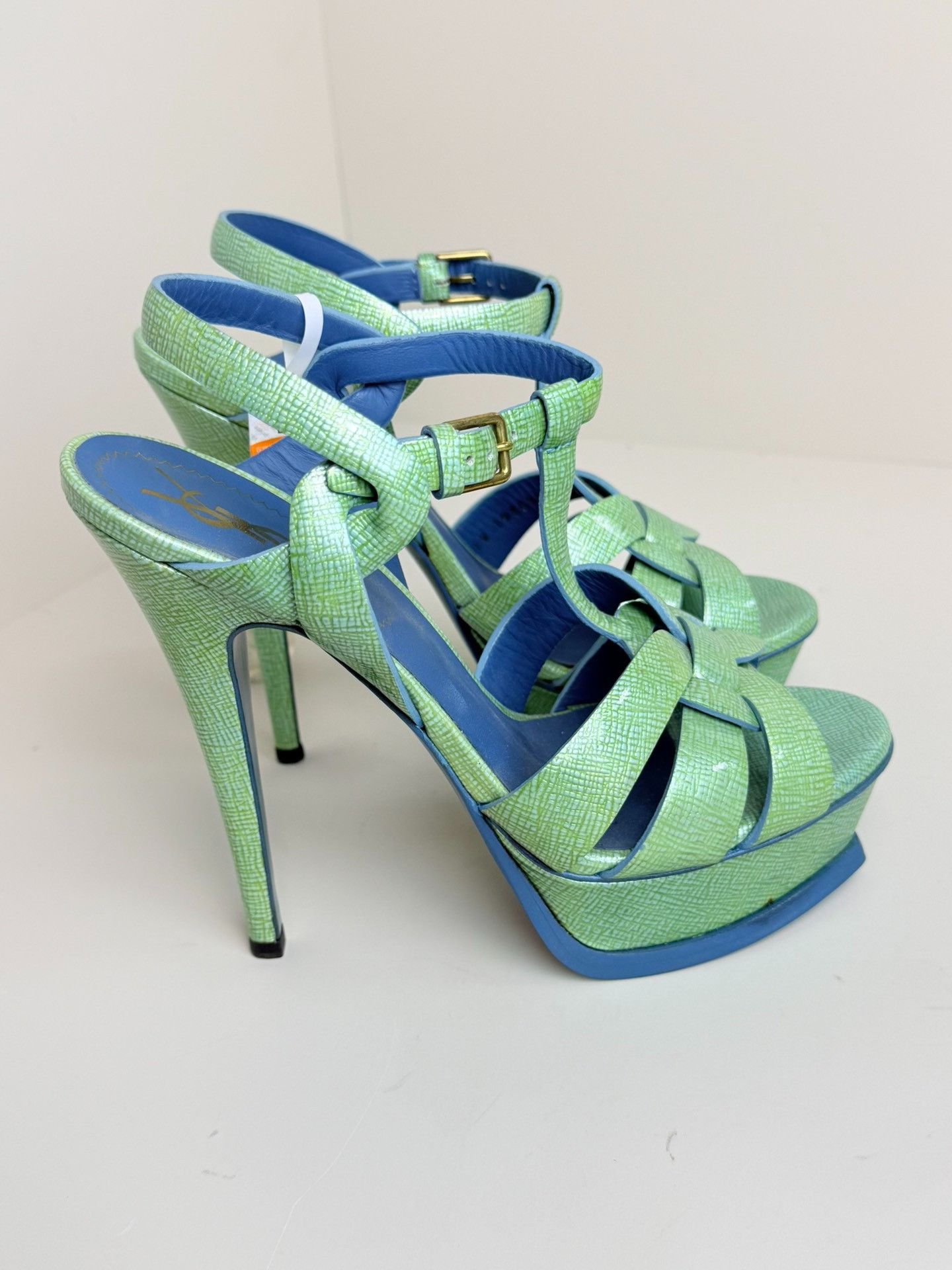 Saint Laurent Paris Saint Laurent Paris Multi Sandals us_6 Women Size US 6 / IT 36 - 1 Thumbnail