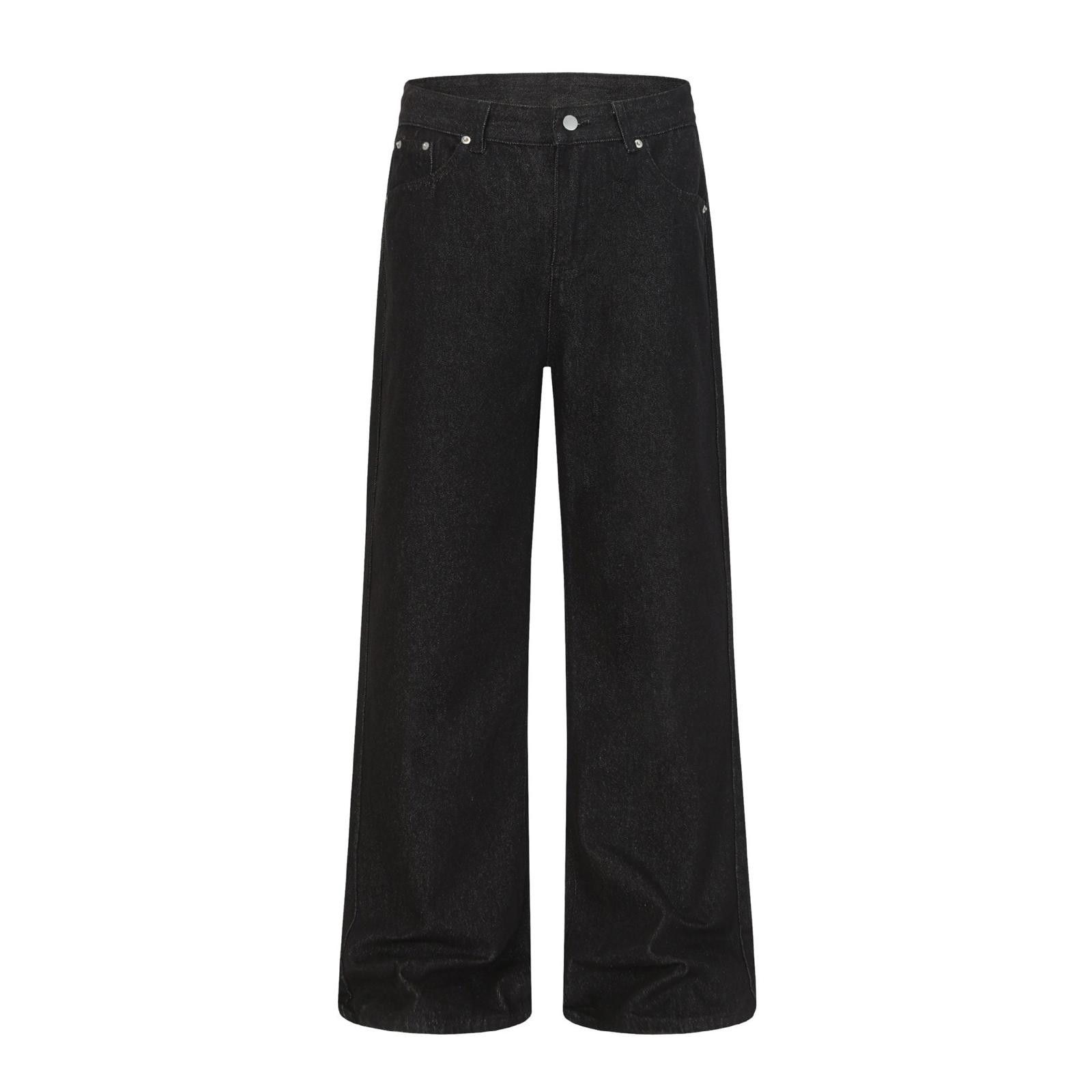 Jean Micro-Flare Wide-Leg Denim Jeans Size US 32 / EU 48 - 1 Thumbnail