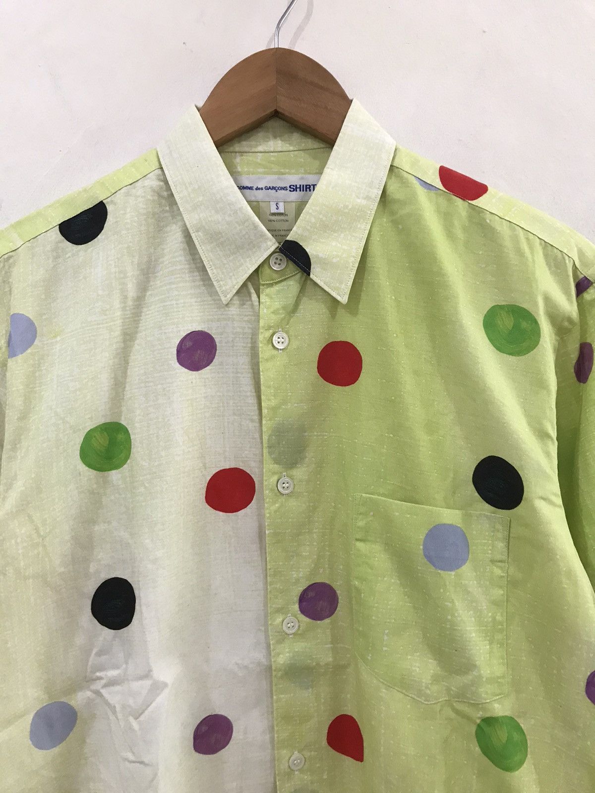 Comme des Garcons Comme des garcons Mary Heilmann Polkadot Shirt Size US S / EU 44-46 / 1 - 3 Thumbnail