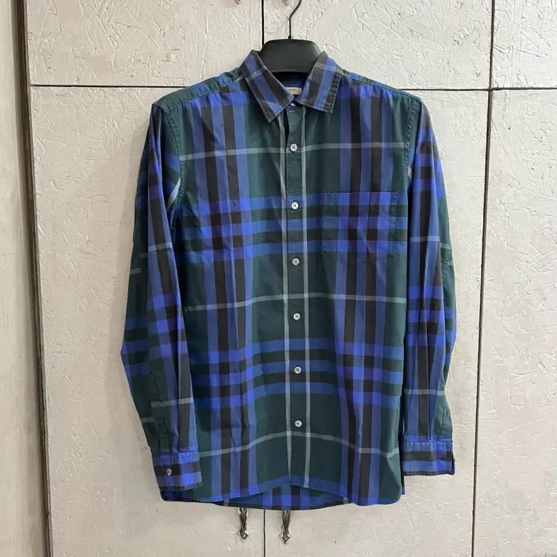 Burberry Burberry Men's Colorful Cotton Button-Up Shirt Size US S / EU 44-46 / 1 - 1 Thumbnail