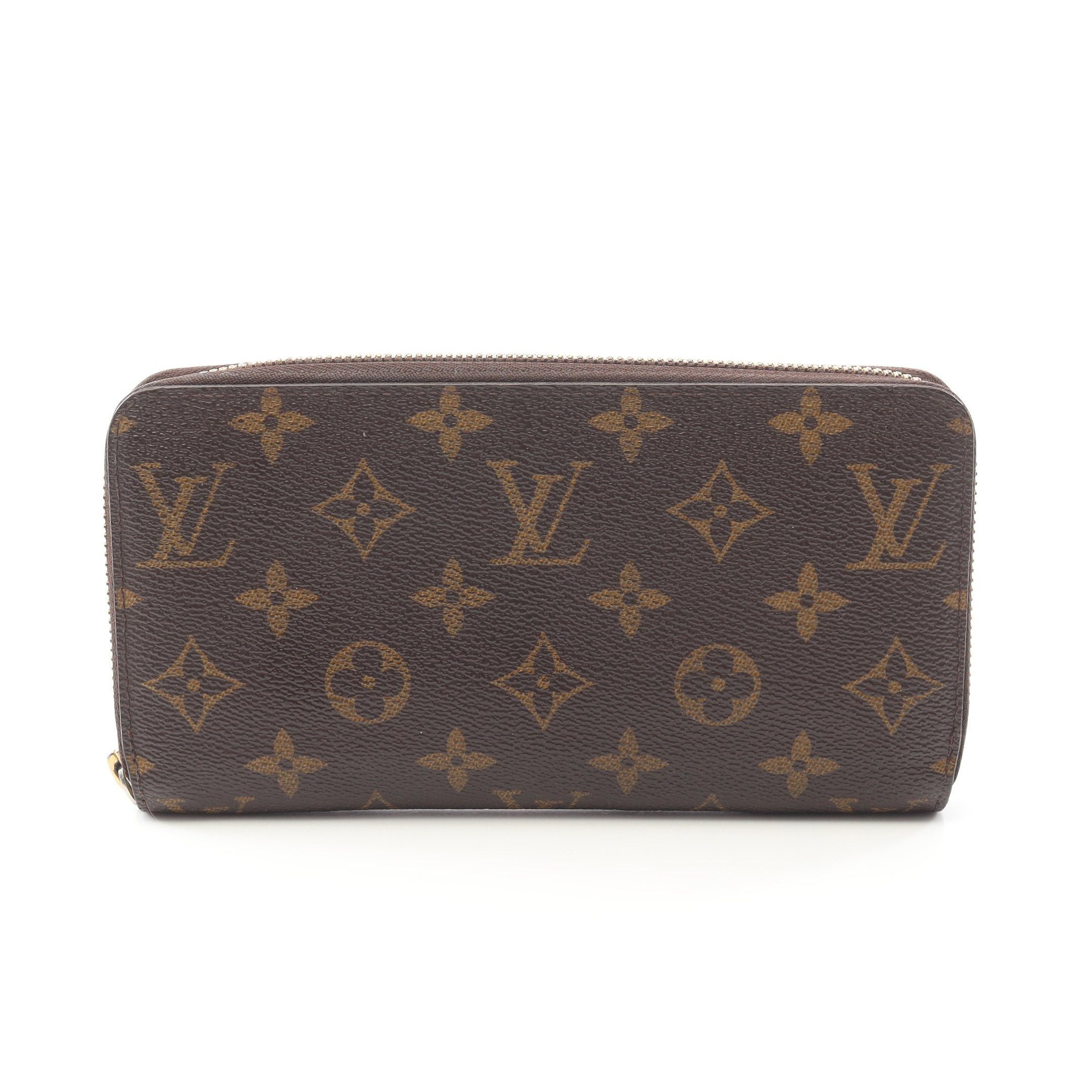 Louis Vuitton Louis Vuitton Zippy Wallet Monogram Round Zipper Long Brown Size ONE SIZE - 1 Thumbnail