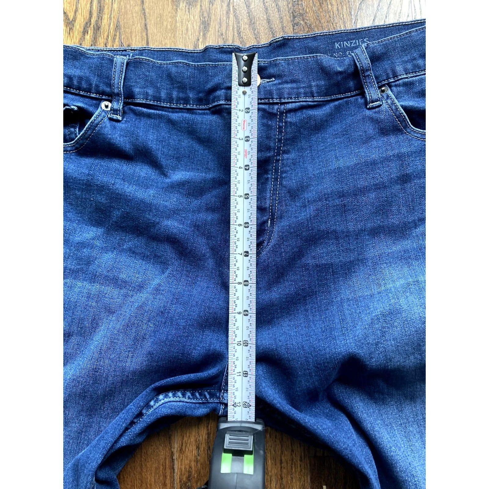 Denime Mugsy Jeans Kinzies FLX4NKZ Jeans 40x32 Blue Denim Regular Fit 5-Pocket Mens Mens Size US 40 / EU 56 - 5 Thumbnail