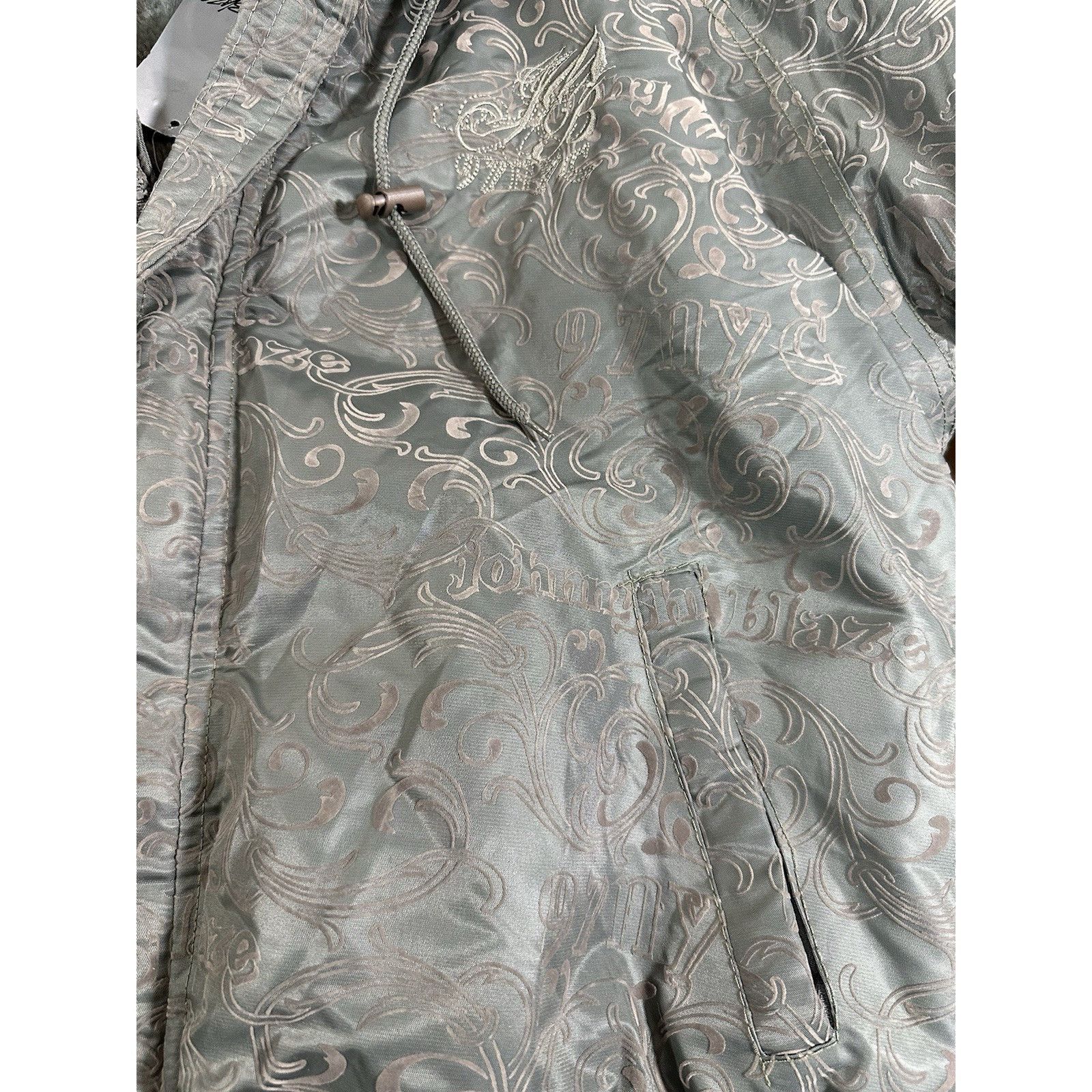 Vintage Vintage Johnny Blaze Reversible Faux Fur Jacket Coat Y2K 90s Size US L / EU 52-54 / 3 - 4 Thumbnail