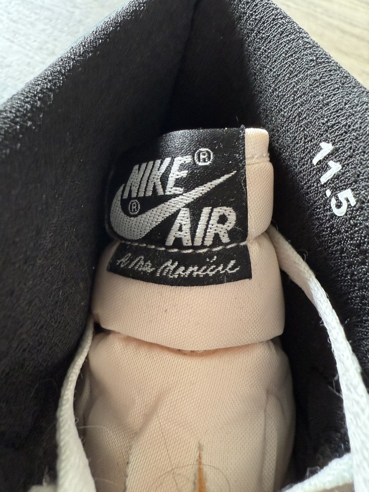 A Ma Maniere × Jordan Brand × Nike A Ma Maniere Air Ship PE SP White/Black Size US 11.5 / EU 44-45 - 4 Thumbnail