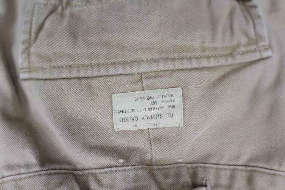 American Eagle Outfitters Vintage American Eagle Outfitters Wide Leg Cargo Pants Size US 32 / EU 48 - 13 Thumbnail