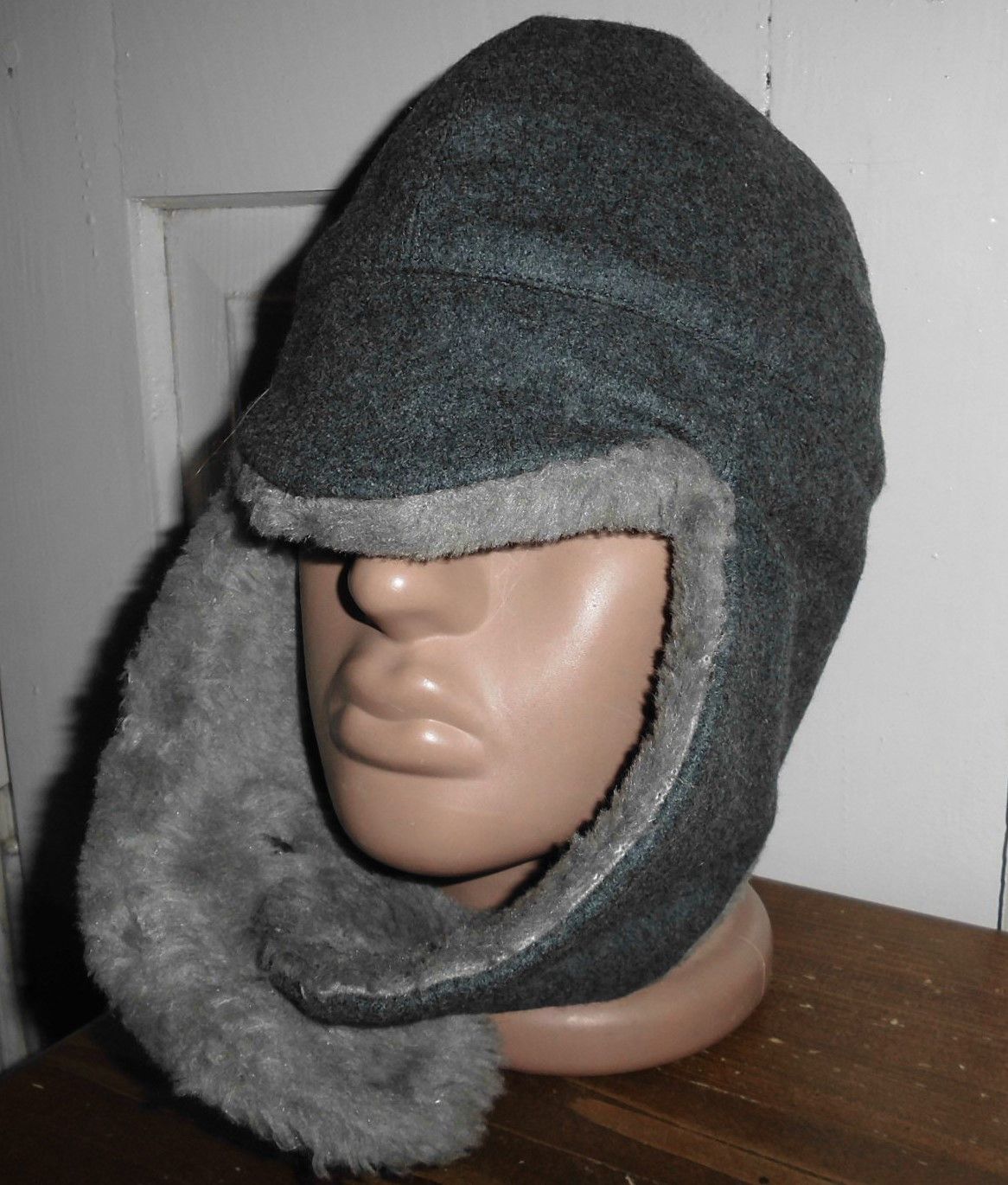Vintage Vintage Swiss Army ushanka hat "Schneemütze-57" Size ONE SIZE - 2 Thumbnail