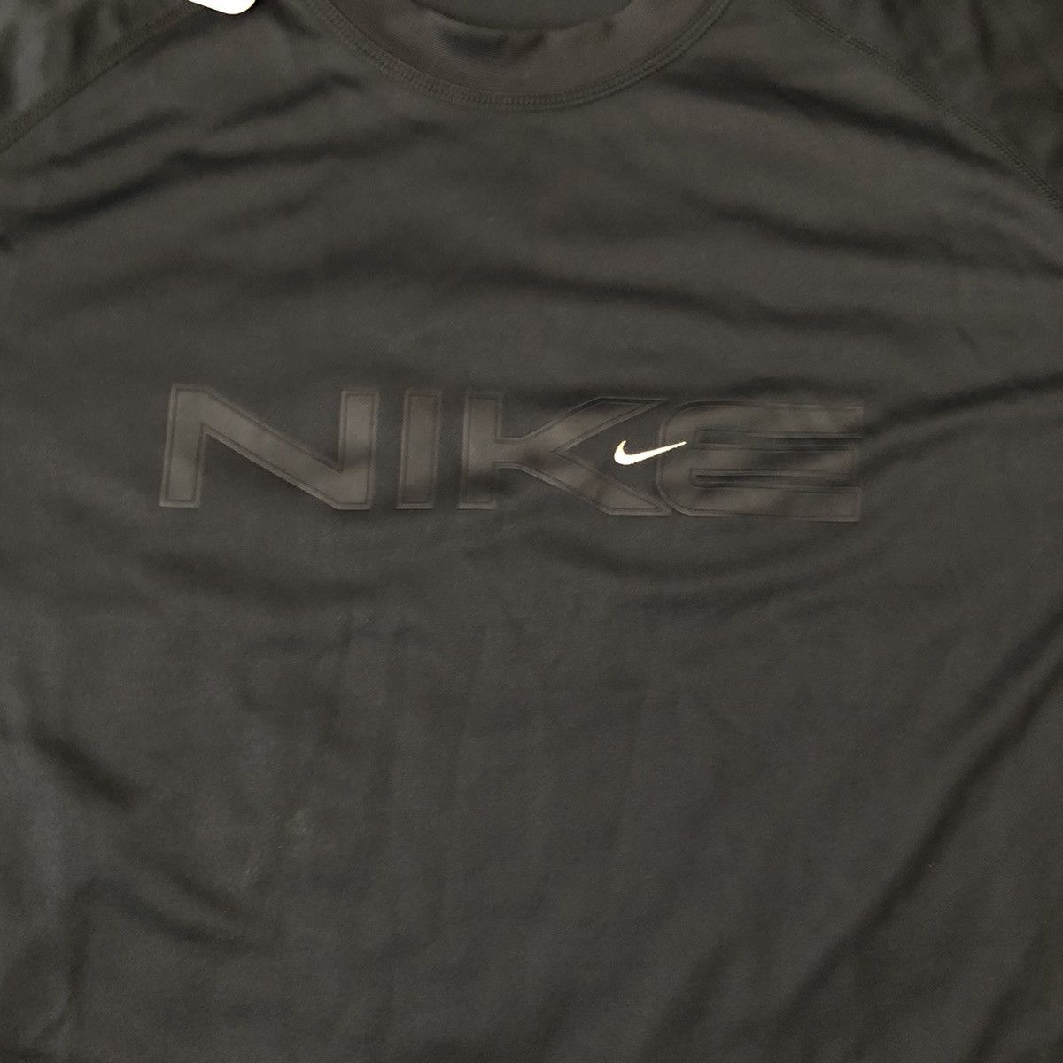 Nike × Vintage Vintage 90s Nike Navy Dri Fit T-Shirt Brand New w/ Tags XXL Size US XXL / EU 58 / 5 - 2 Thumbnail
