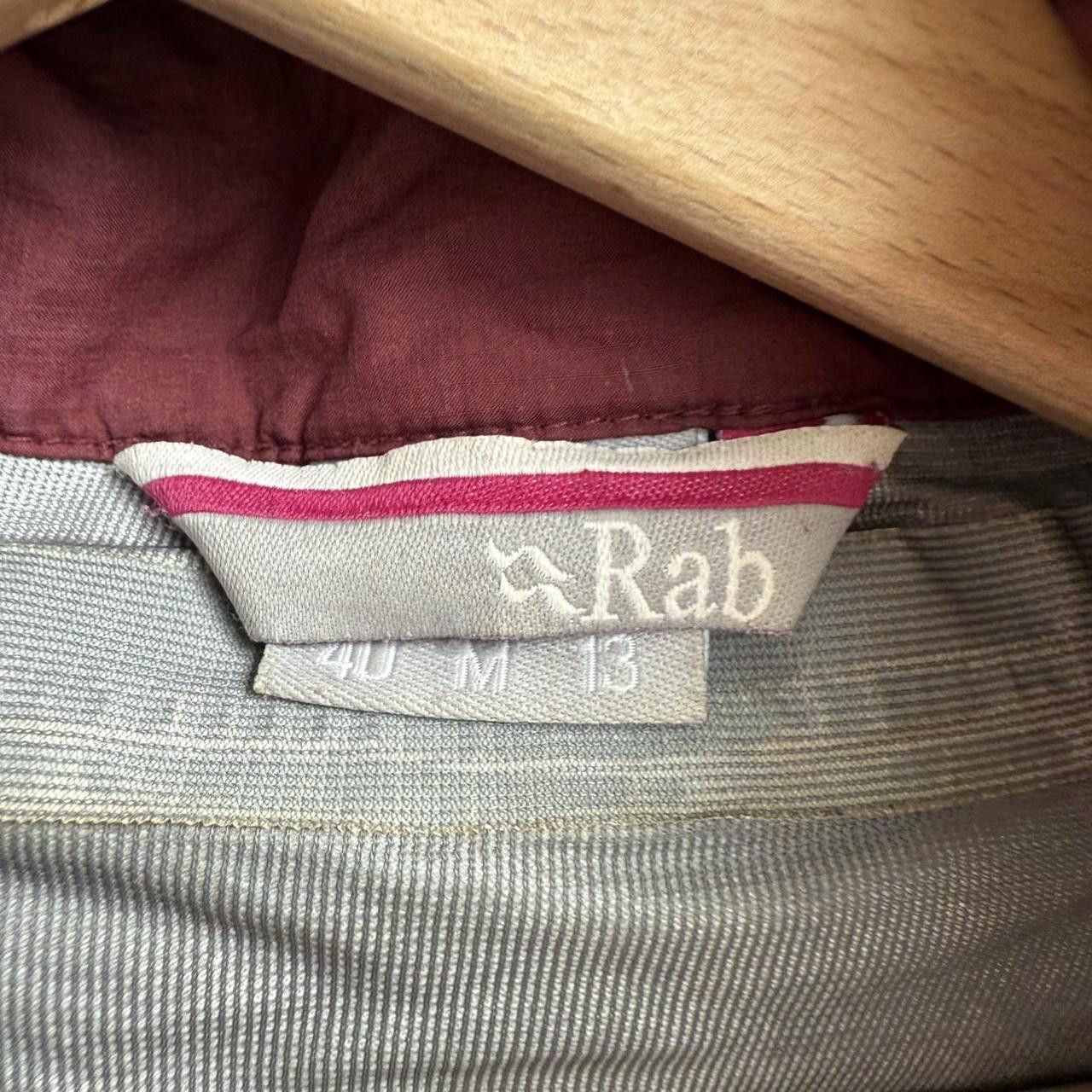 Rab Rab red waterproof jacket with hood Windbreaker Size M / US 6-8 / IT 42-44 - 5 Thumbnail