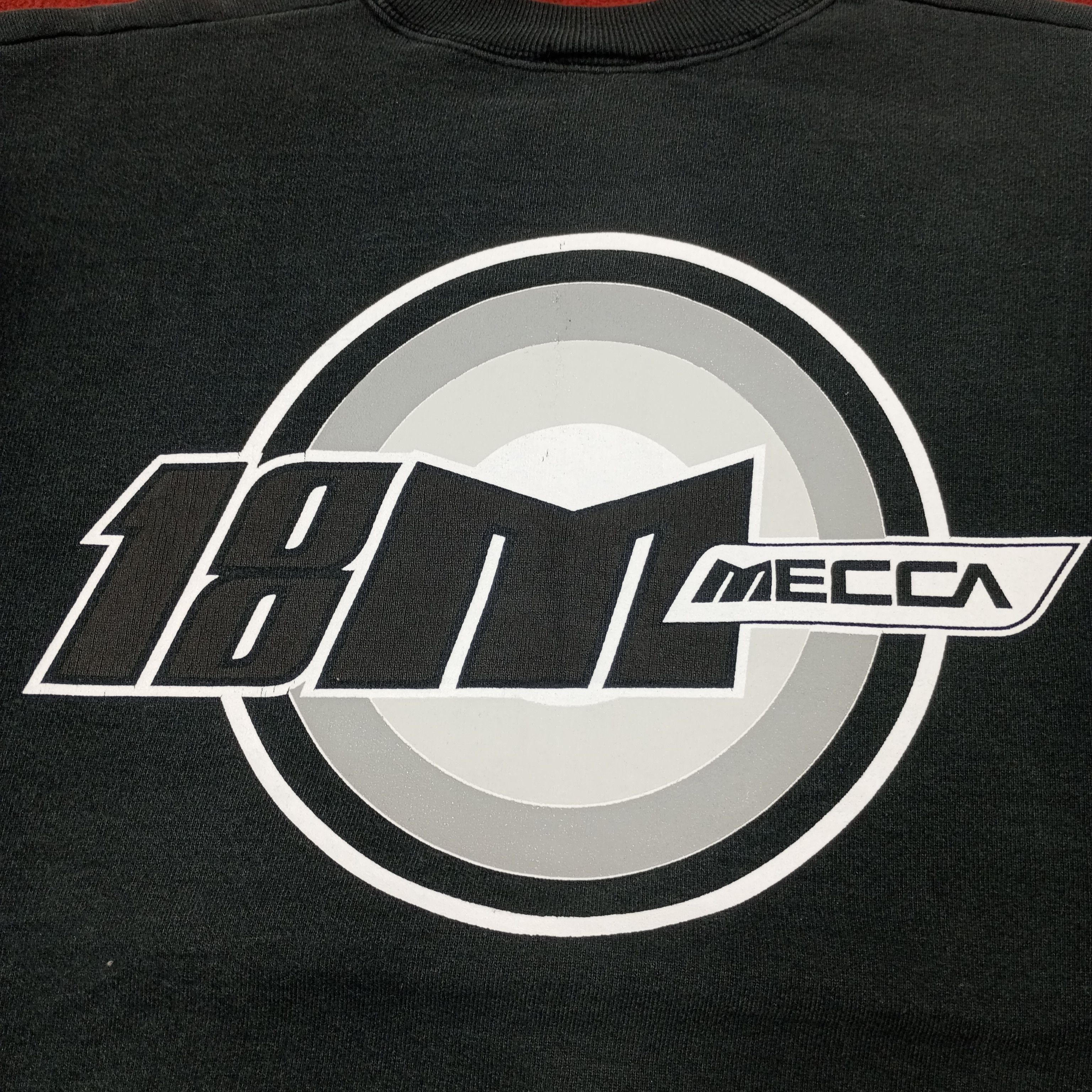 Mecca × Vintage Mecca Music Style Streetwear Sweatshirt Size US L / EU 52-54 / 3 - 2 Thumbnail