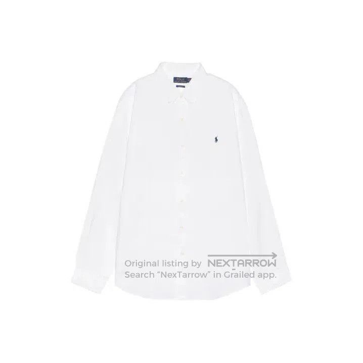 Polo Ralph Lauren Polo Ralph Lauren Logo Embroidered Linen Shirt. Size US XL / EU 56 / 4 - 1 Thumbnail