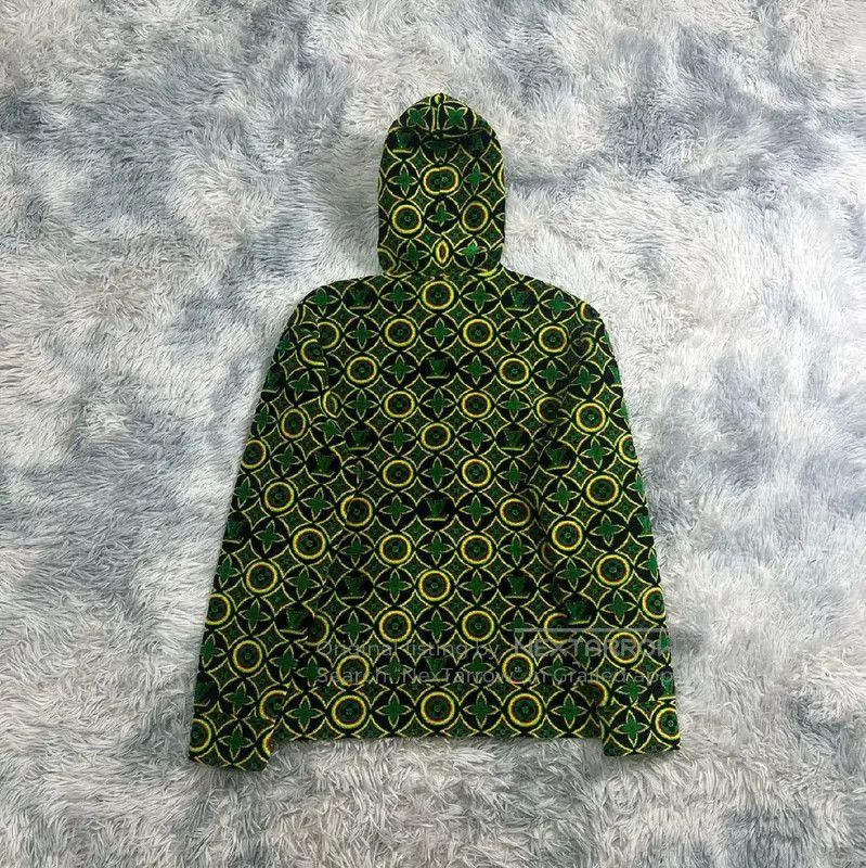 Louis Vuitton Louis Vuitton Green Hooded Jacket for Men . Size US L / EU 52-54 / 3 - 2 Thumbnail
