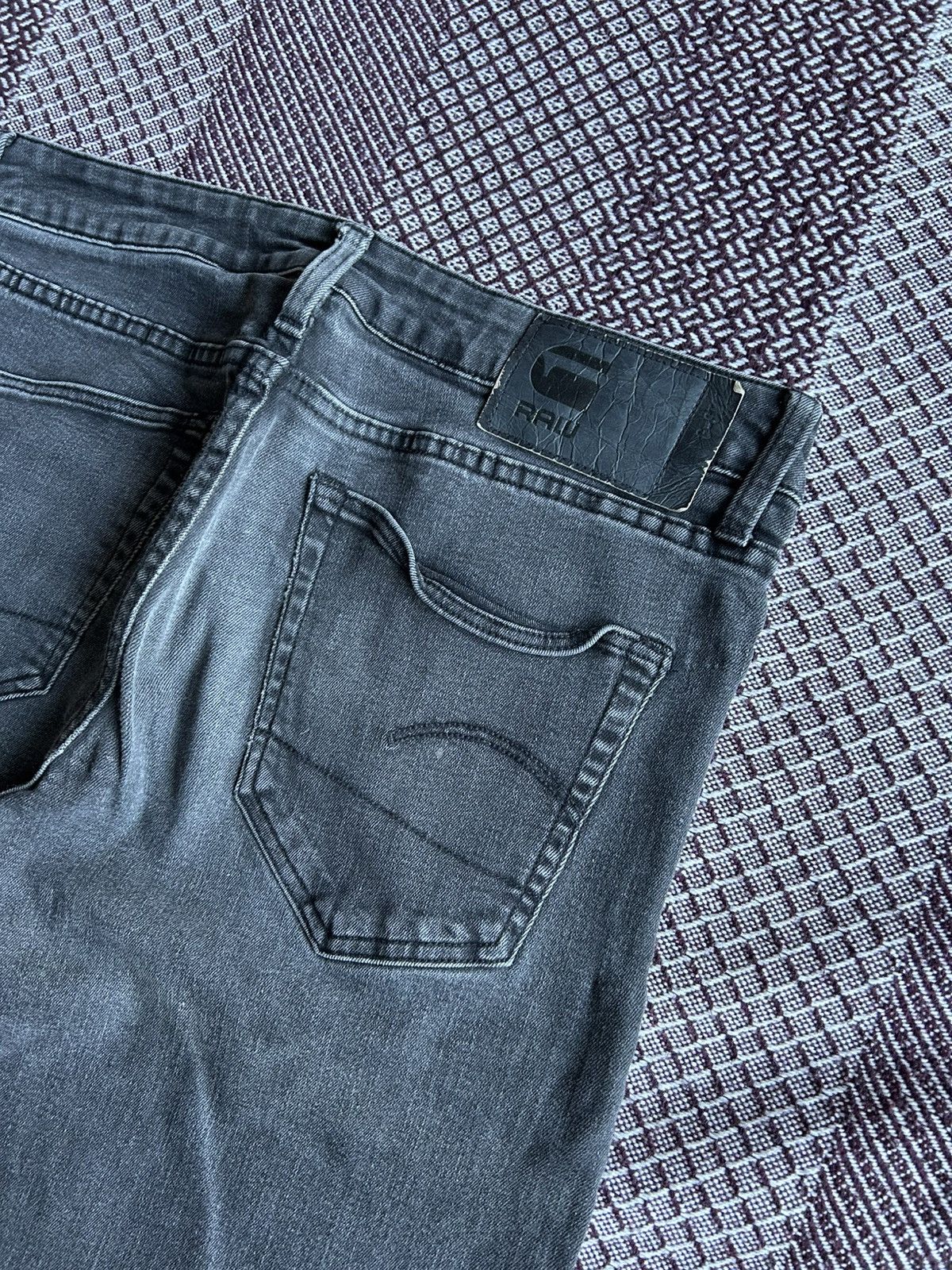 G-Star G-star Raw Deconstructed Slim Denim Jeans Mens Size 31 x 32 Size US 31 - 5 Thumbnail