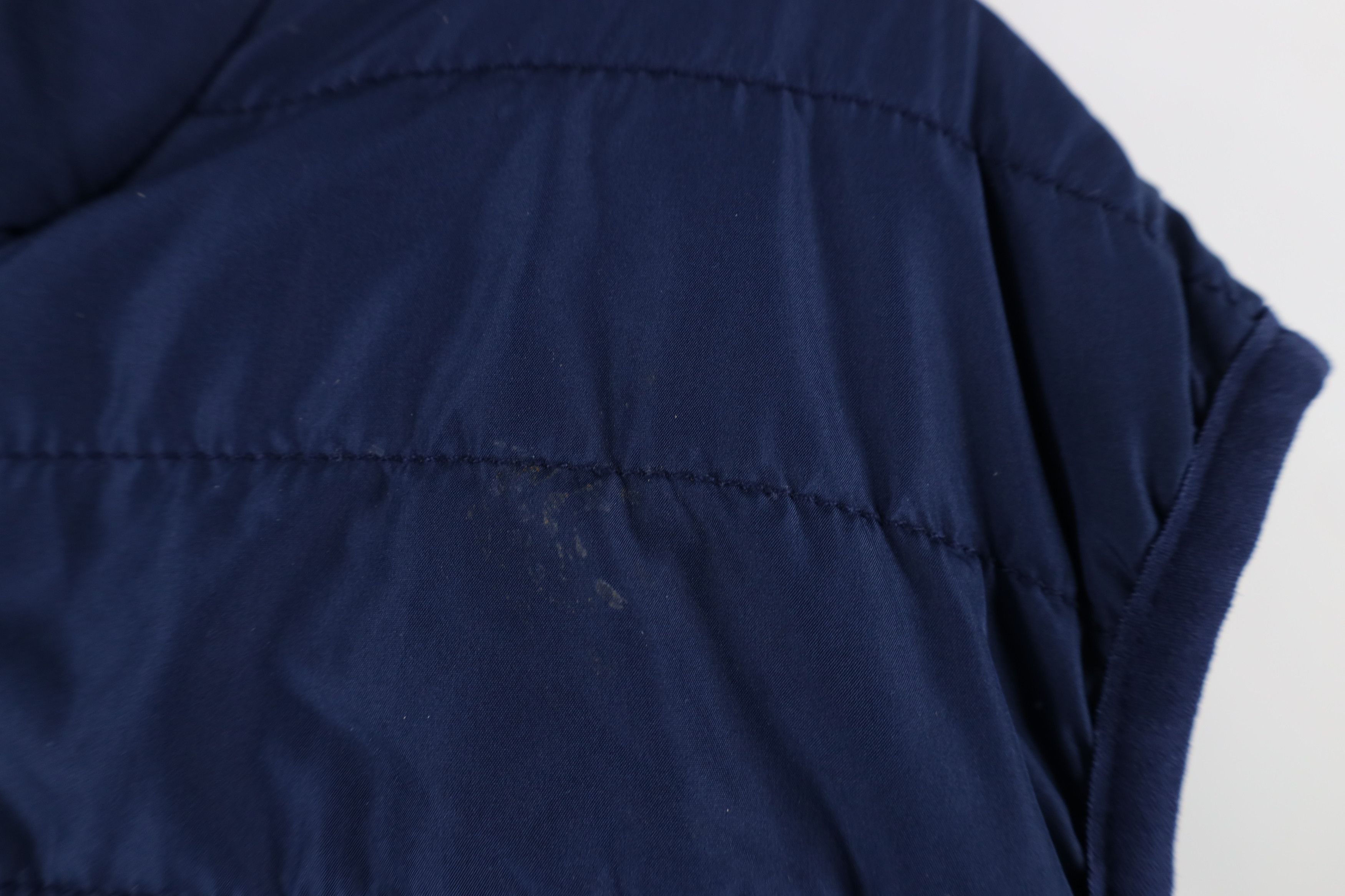 Chaps × Vintage Chaps Logo Lightweight Packable Puffer Vest Jacket Navy Blue Size US XXL / EU 58 / 5 - 5 Thumbnail
