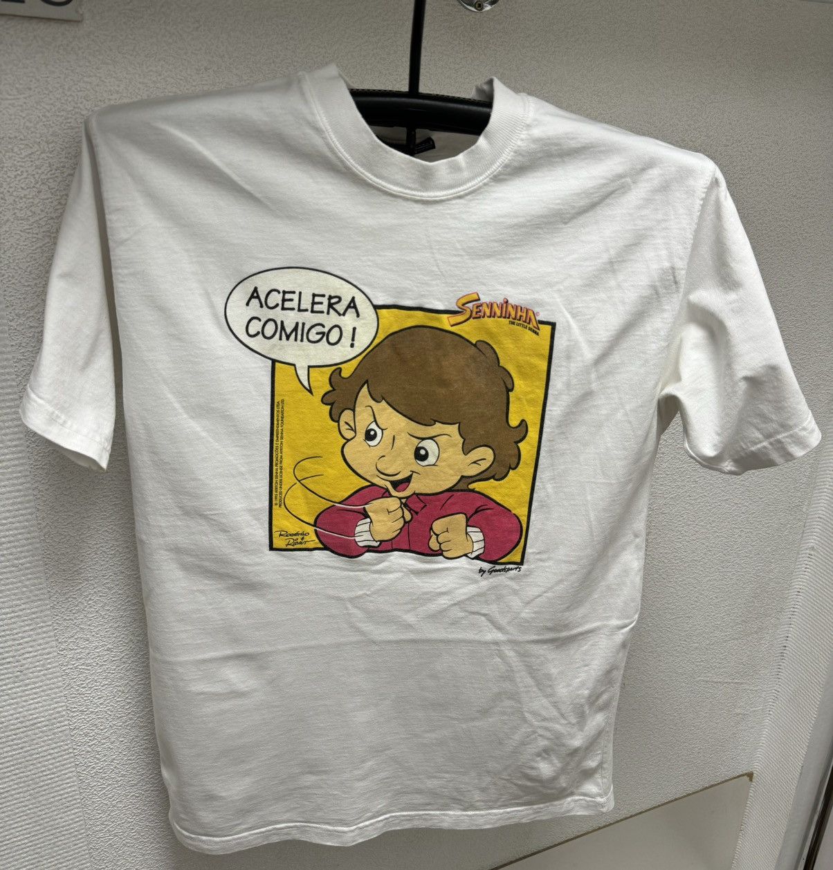 Formula 1 Ayrton Senna 1995 Senninha formula uno vintage t-shirt M sz Size US M / EU 48-50 / 2 - 1 Thumbnail
