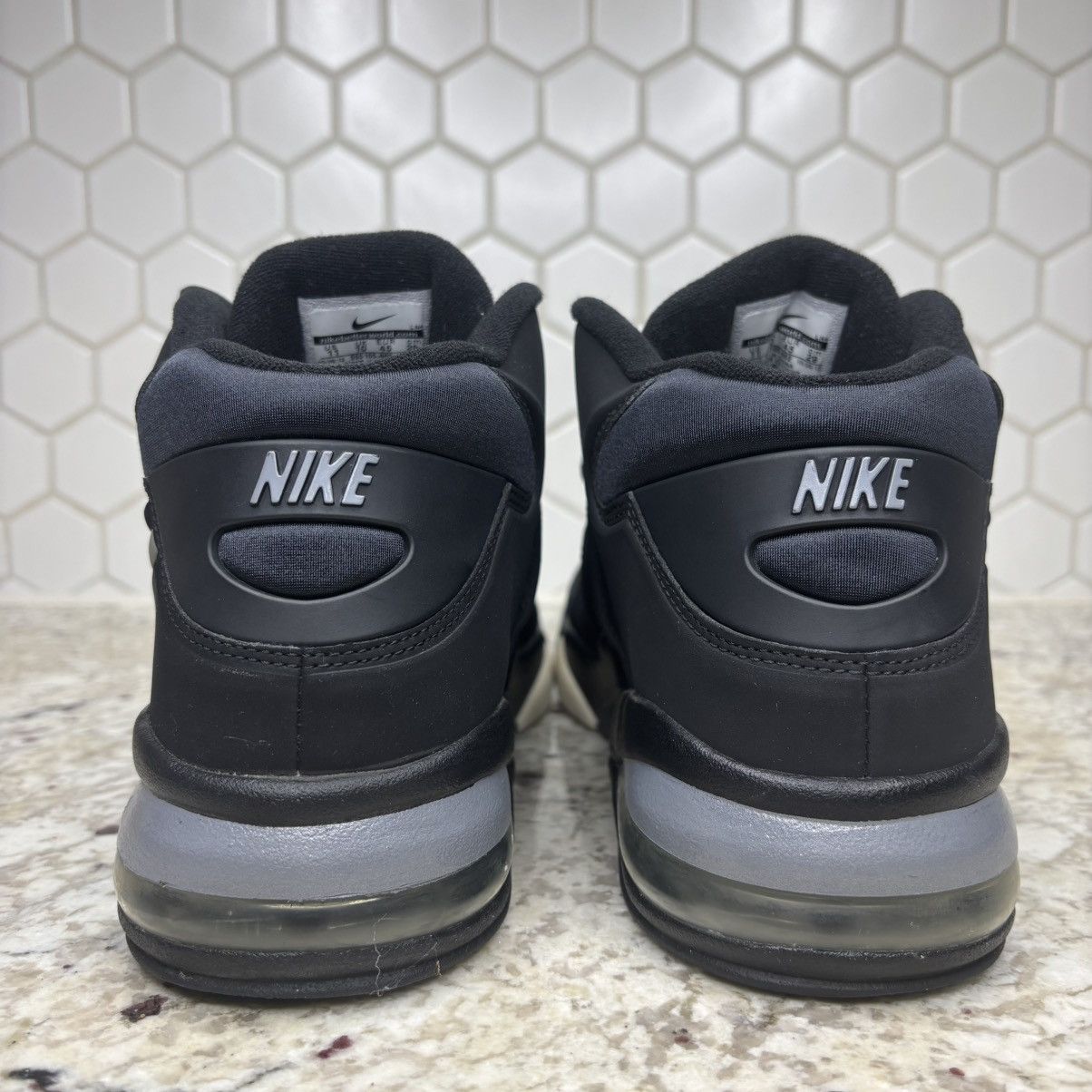 Nike Size 11 - Nike Air Force Max 2013 Black Cool Grey Clean Size US 11 / EU 44 - 9 Thumbnail