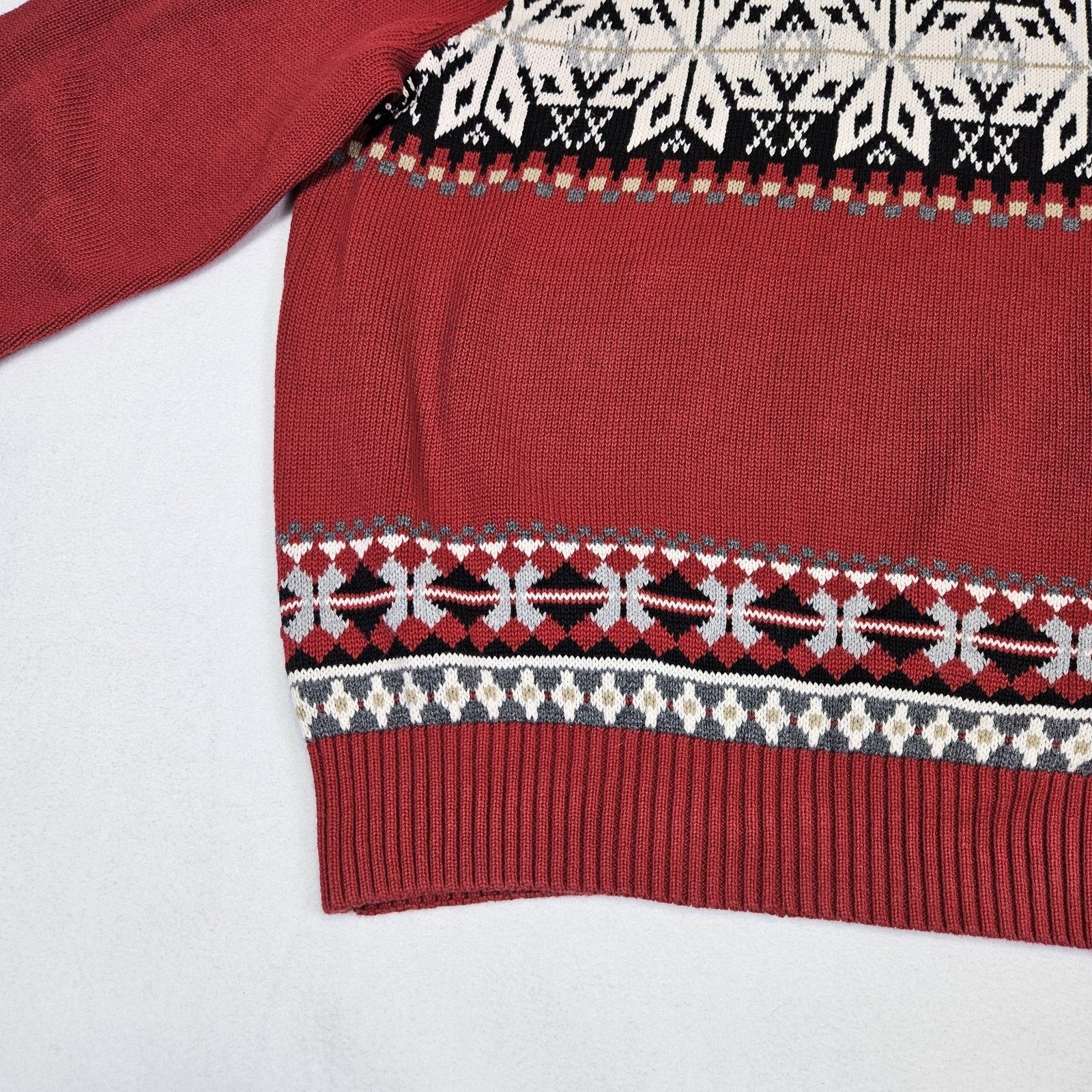 Dockers Y2K Dockers Men XL Nordic Fair Isle Sweater Size US XL / EU 56 / 4 - 4 Thumbnail