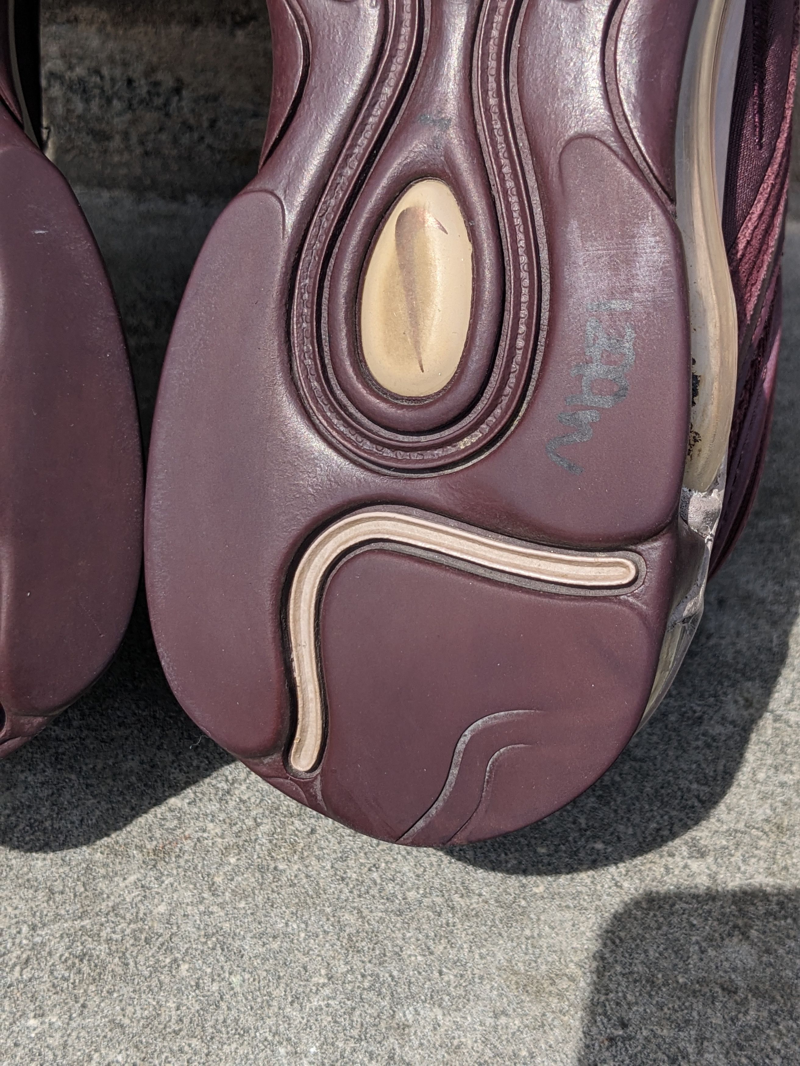 Designer × Nike Nike Air Max 97 Burgundy Crush Metallic Sneakers Size 6 Size US 6 / EU 39 - 8 Thumbnail
