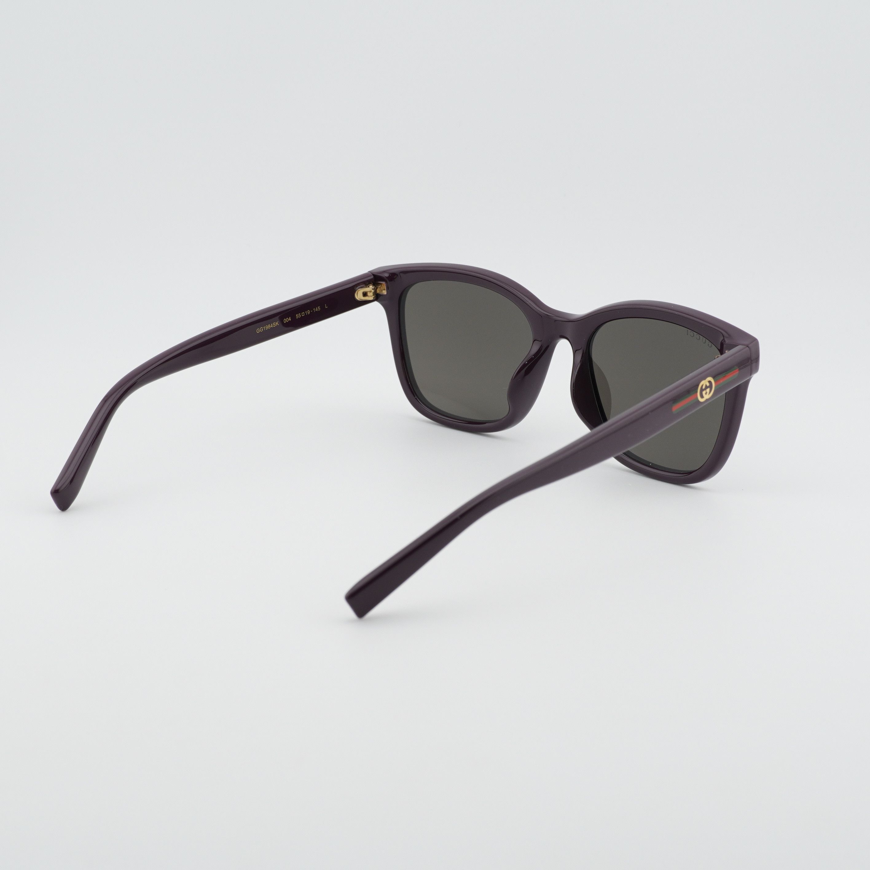 Gucci Gucci GG1984SK 004 Unisex Sunglasses Violet Square Frame Size ONE SIZE - 8 Thumbnail