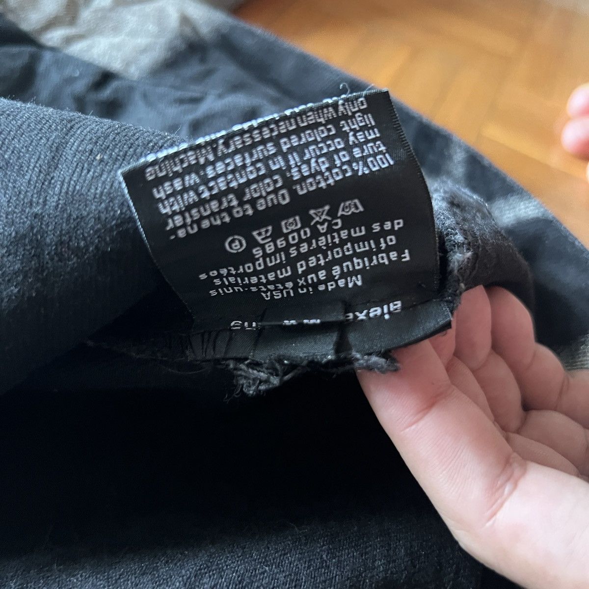 Alexander Wang Alexander wang smoke denim jacket sz. S Size US M / EU 48-50 / 2 - 4 Thumbnail