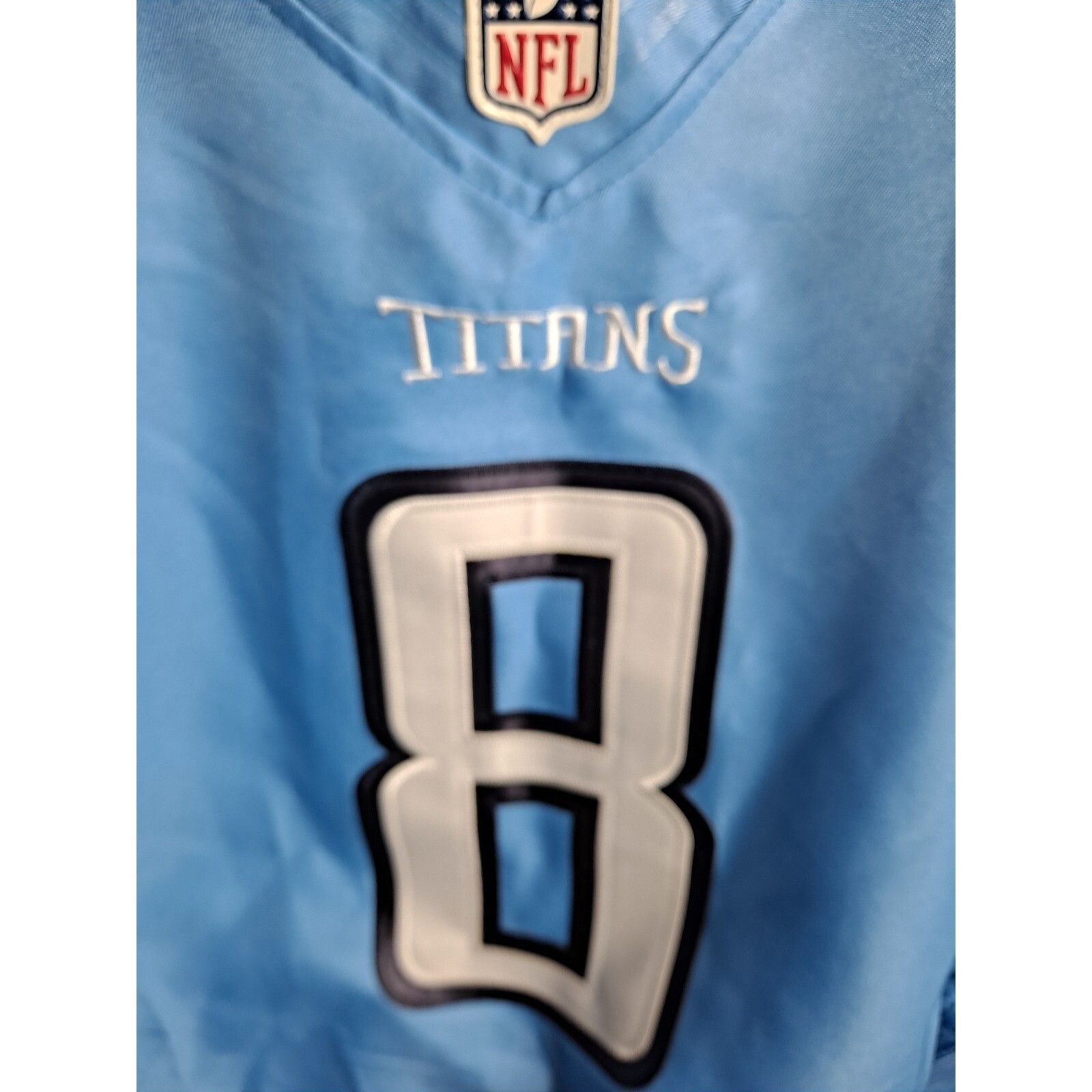 Nike Nike NFL Tennessee Titans Mariota #8 Jersey Football Light B Size US XL / EU 56 / 4 - 4 Thumbnail