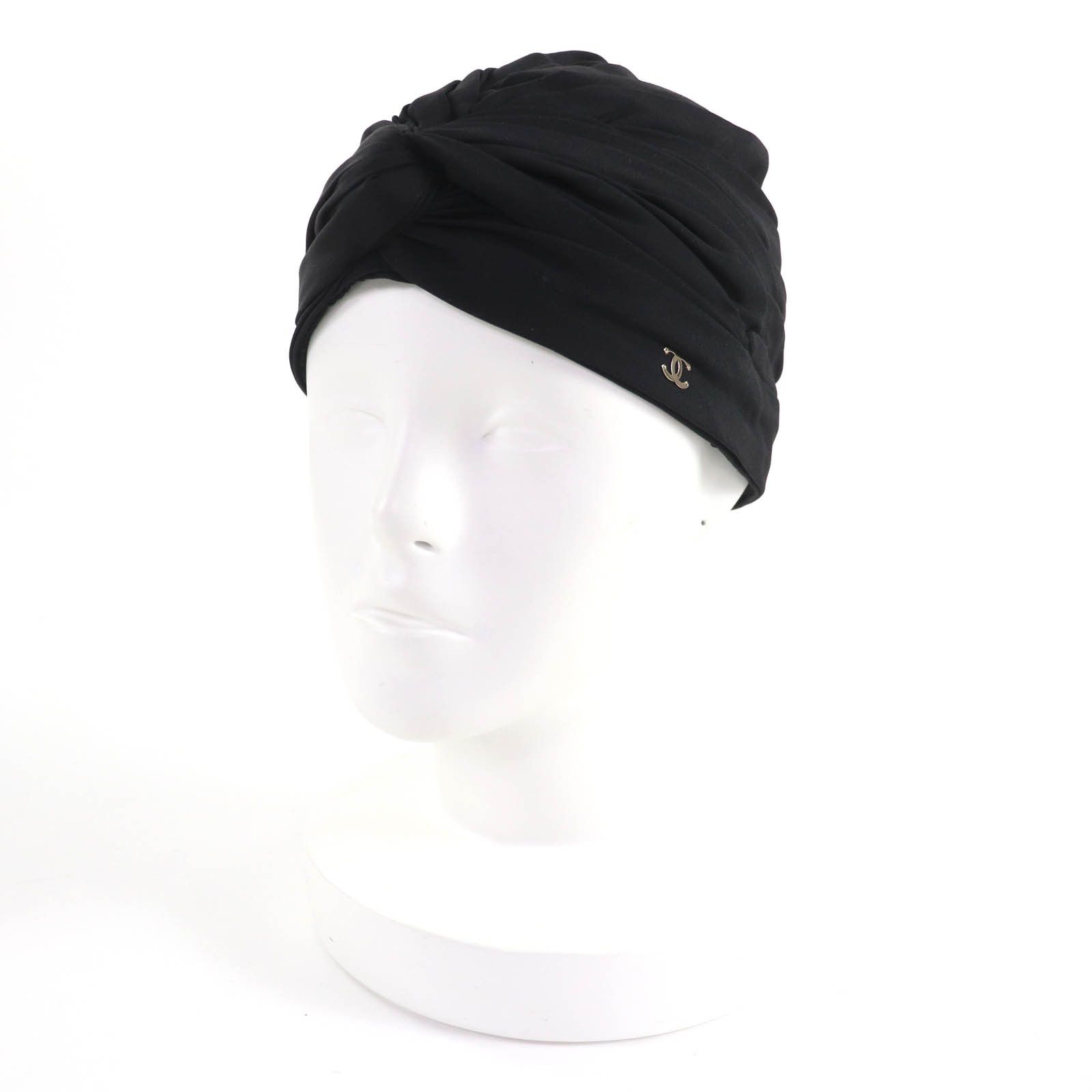 Chanel Chanel Chanel COCO Mark Silk Turban Hat Textile Hats DUTY FREE for USA Size ONE SIZE - 1 Thumbnail