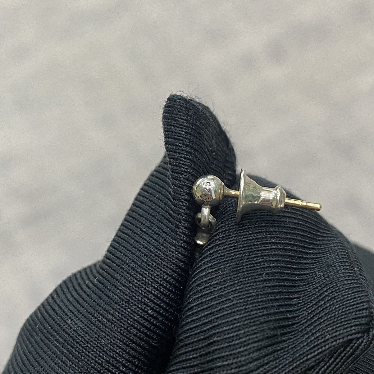 Chrome Hearts Chrome Hearts Tiny E silver diamond earring Size ONE SIZE - 6 Thumbnail