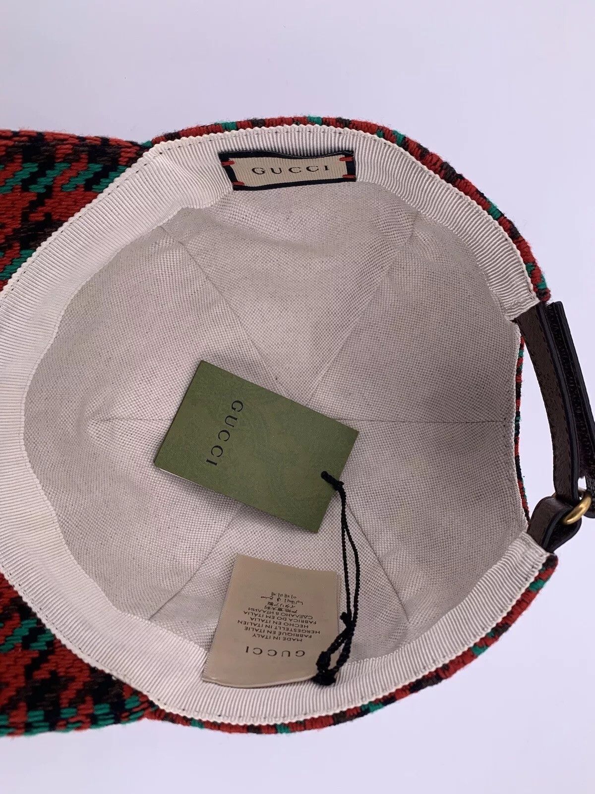 Gucci new Gucci Cap wool Size-L-59cm Size ONE SIZE - 9 Thumbnail
