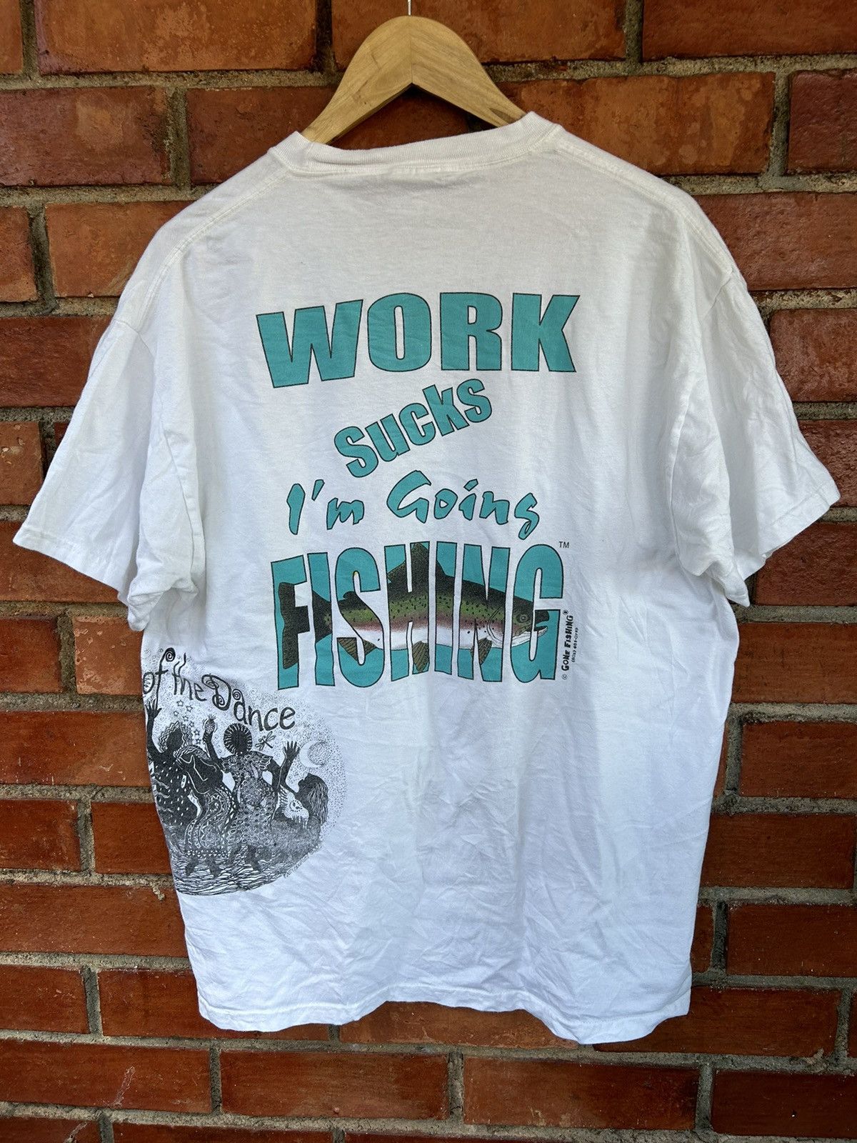 Arts & Science × Vintage 💥VINTAGE GONE FISHING GEAR Size US XL / EU 56 / 4 - 2 Thumbnail