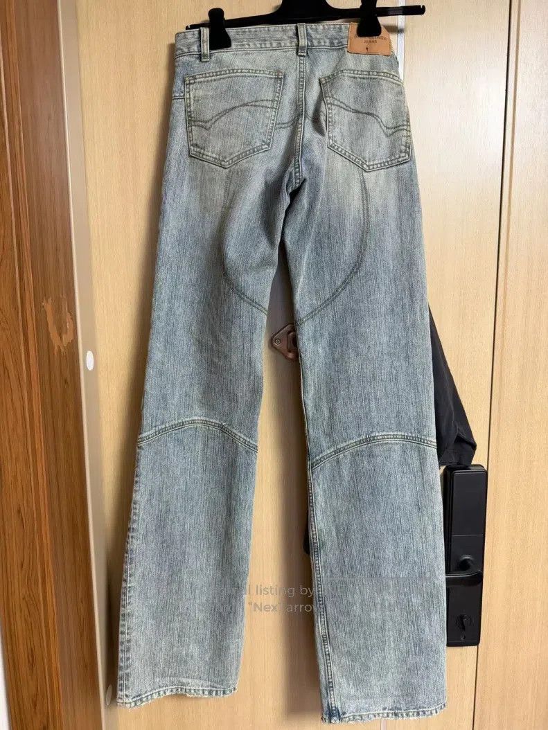 Balenciaga Balenciaga size XS Patchwork low-rise straight leg denim p Size US 30 / EU 46 - 2 Thumbnail