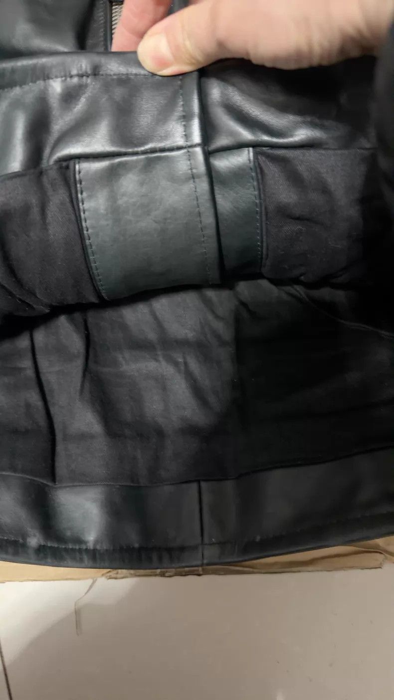Schott Schott Black motorcycle leather jacket Size US XXL / EU 58 / 5 - 6 Thumbnail