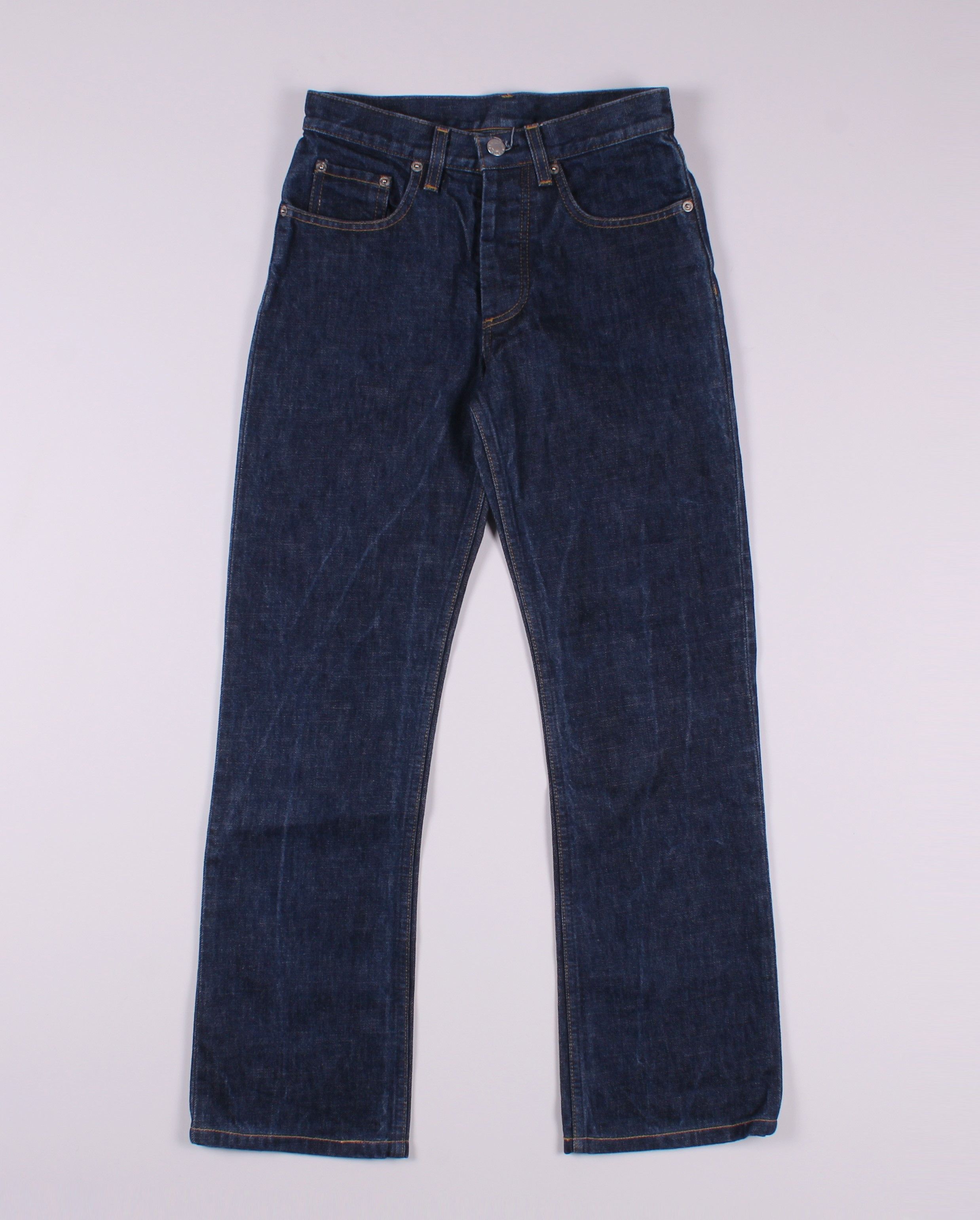 Helmut Lang Vintage Helmut Lang Boot Cut Denim Jeans Size 25" / US 0 / IT 36 - 1 Thumbnail